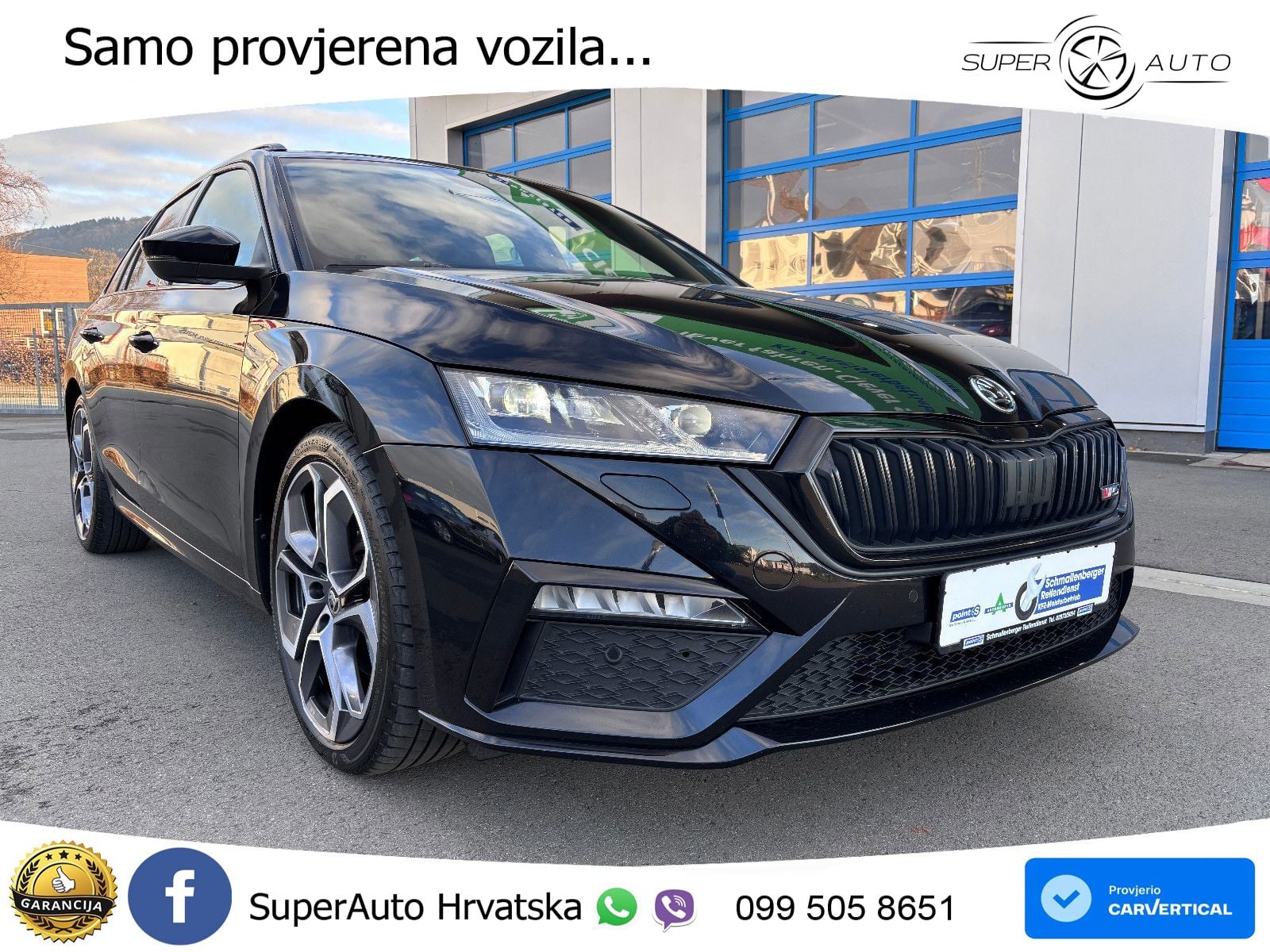 Škoda Octavia Combi RS 2.0 TDI (200 KS) DSG LED+GR SJED+ACC