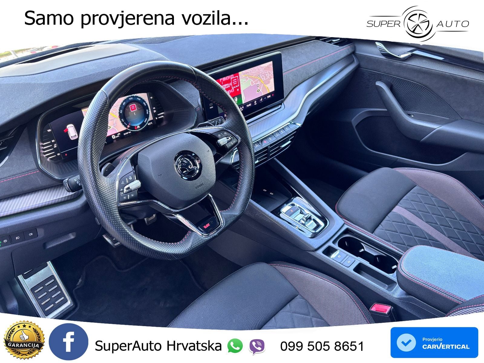 Škoda Octavia Combi RS 2.0 TDI (200 KS) DSG LED+GR SJED+ACC