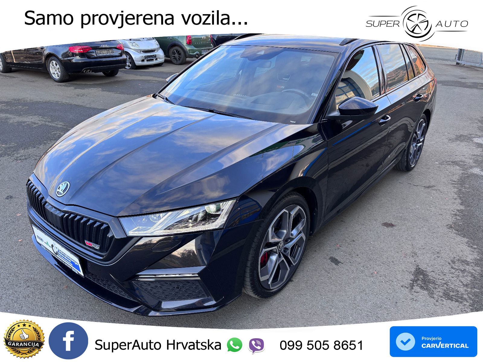 Škoda Octavia Combi RS 2.0 TDI (200 KS) DSG LED+GR SJED+ACC
