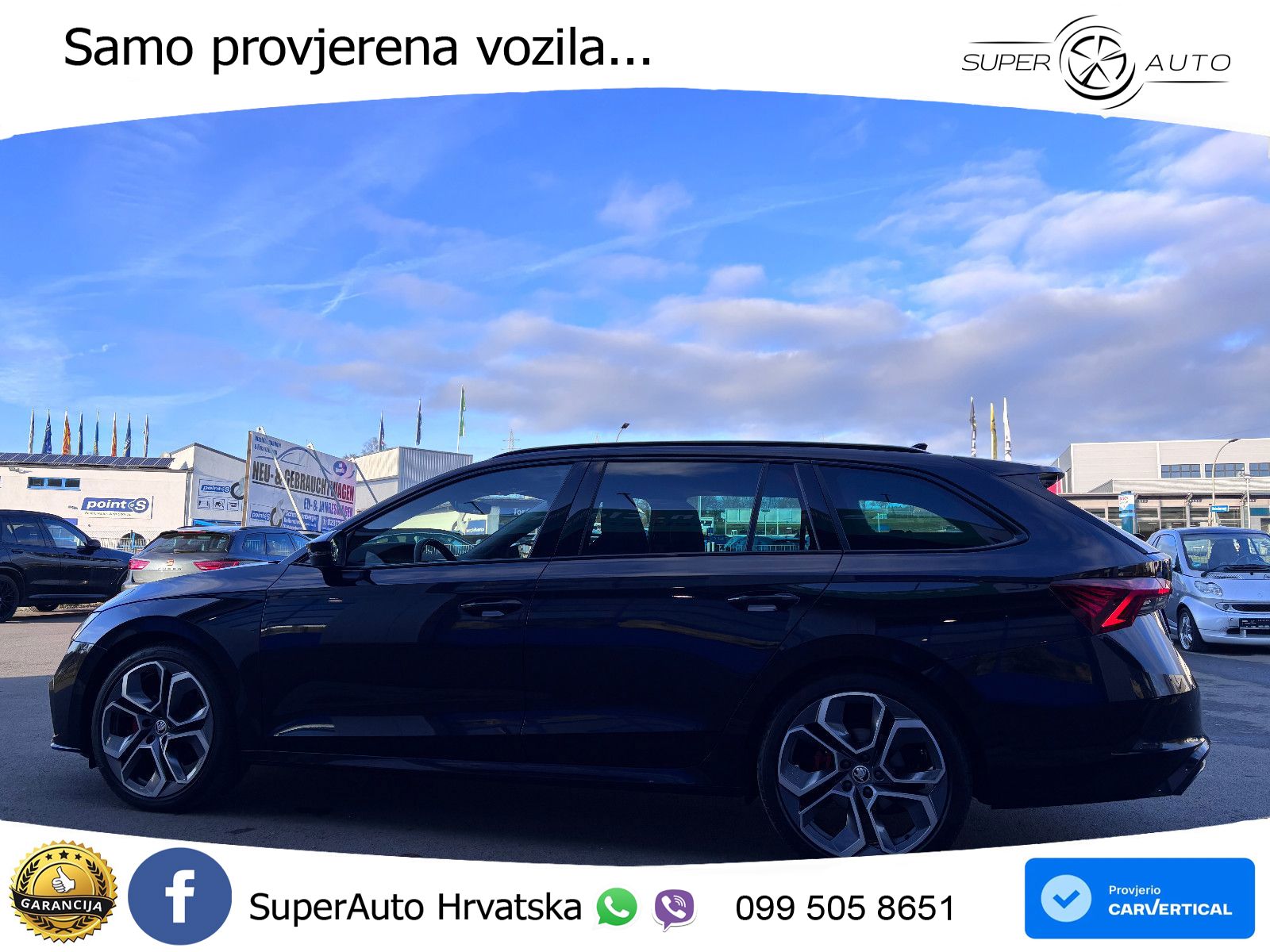 Škoda Octavia Combi RS 2.0 TDI (200 KS) DSG LED+GR SJED+ACC