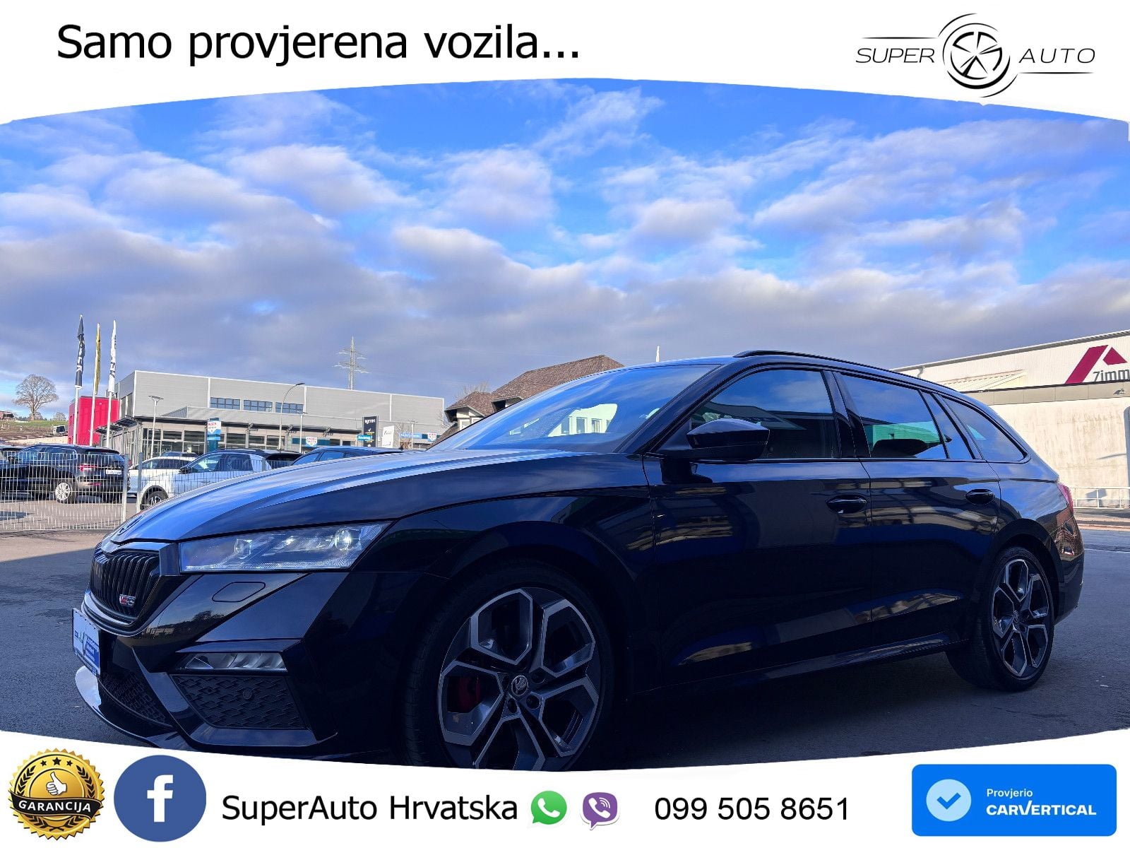 Škoda Octavia Combi RS 2.0 TDI (200 KS) DSG LED+GR SJED+ACC