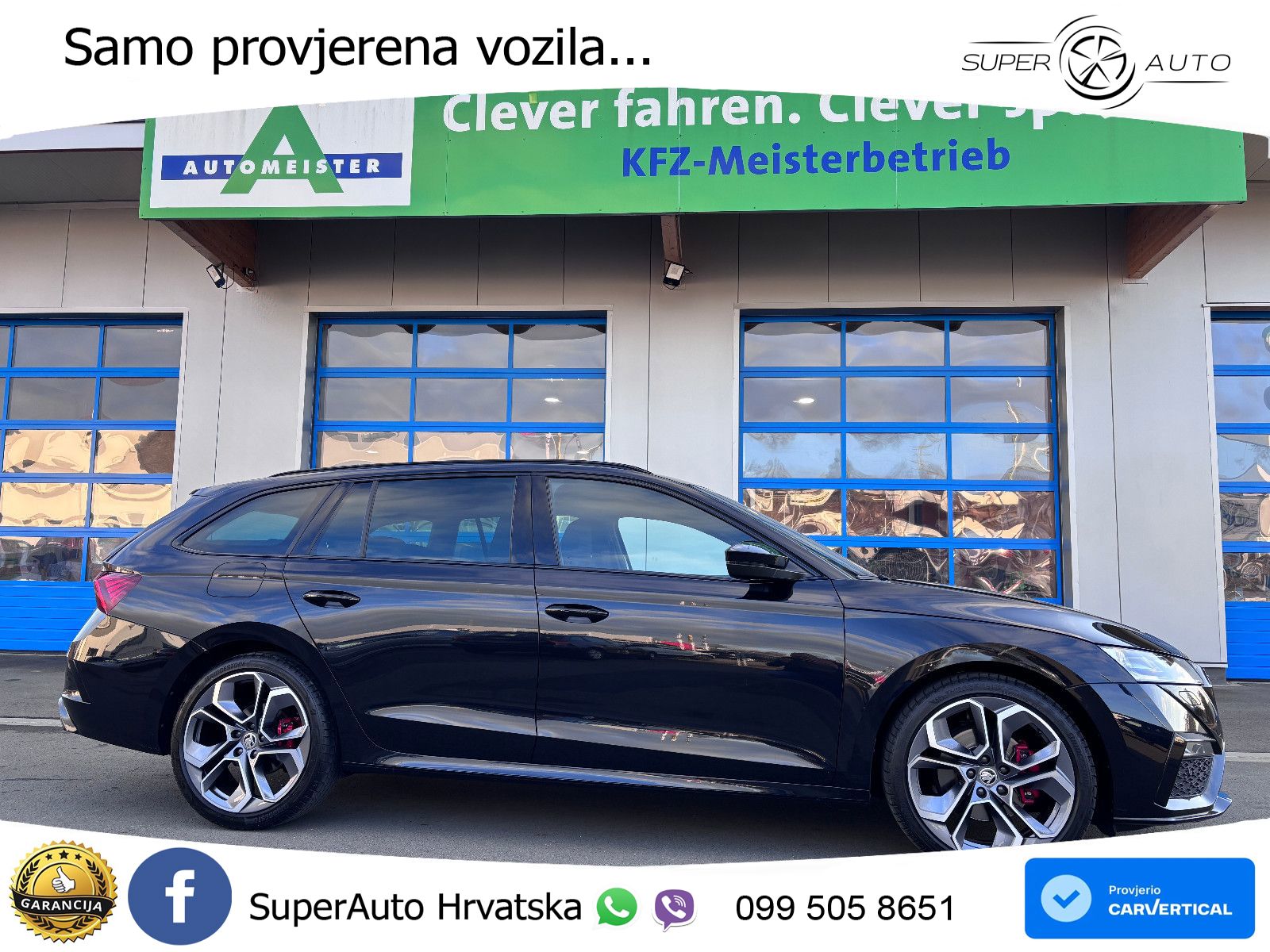 Škoda Octavia Combi RS 2.0 TDI (200 KS) DSG LED+GR SJED+ACC