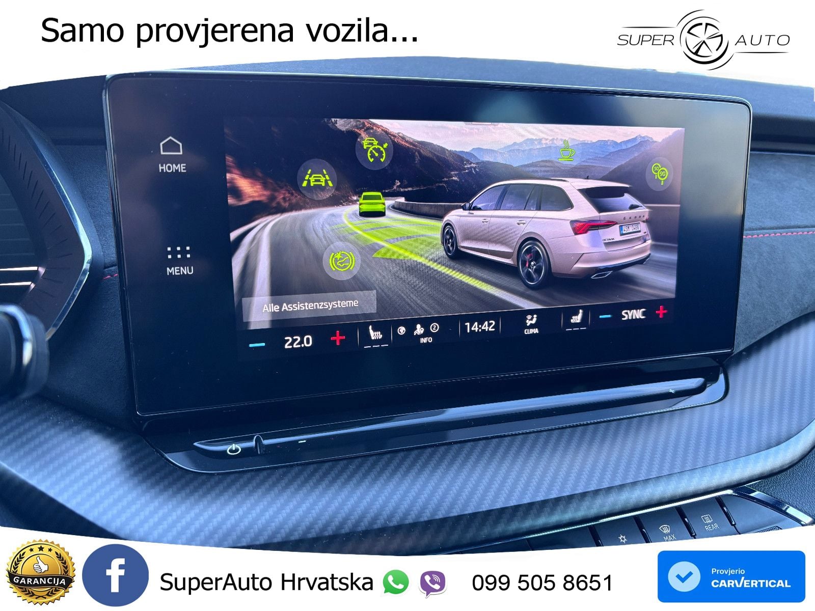 Škoda Octavia Combi RS 2.0 TDI (200 KS) DSG LED+GR SJED+ACC