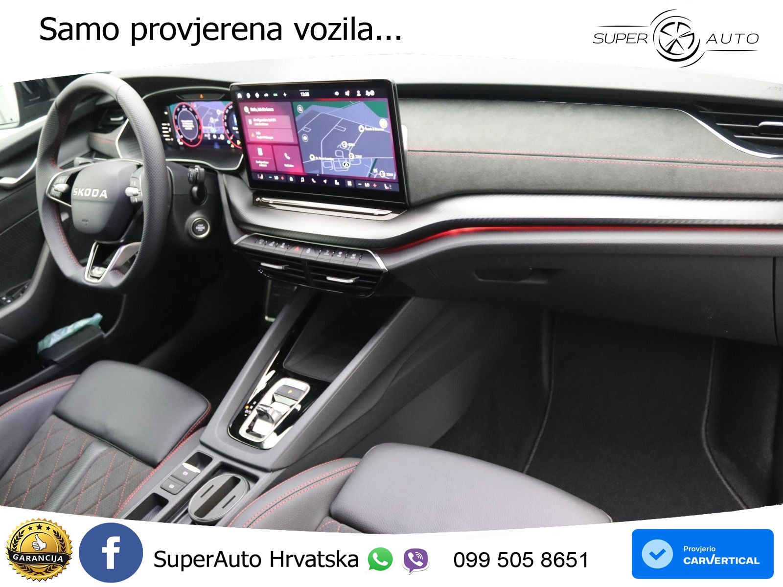 Škoda Octavia Combi RS 2.0 TSI (265 KS) DSG MATRIX+GR SJED+KAM