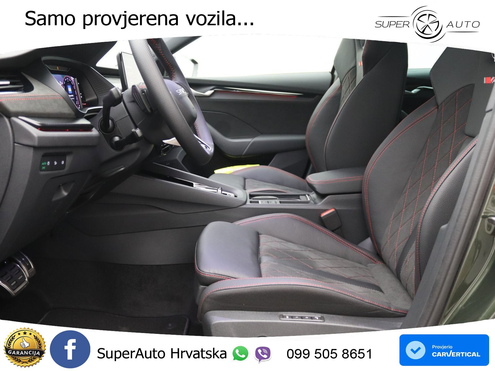 Škoda Octavia Combi RS 2.0 TSI (265 KS) DSG MATRIX+GR SJED+KAM