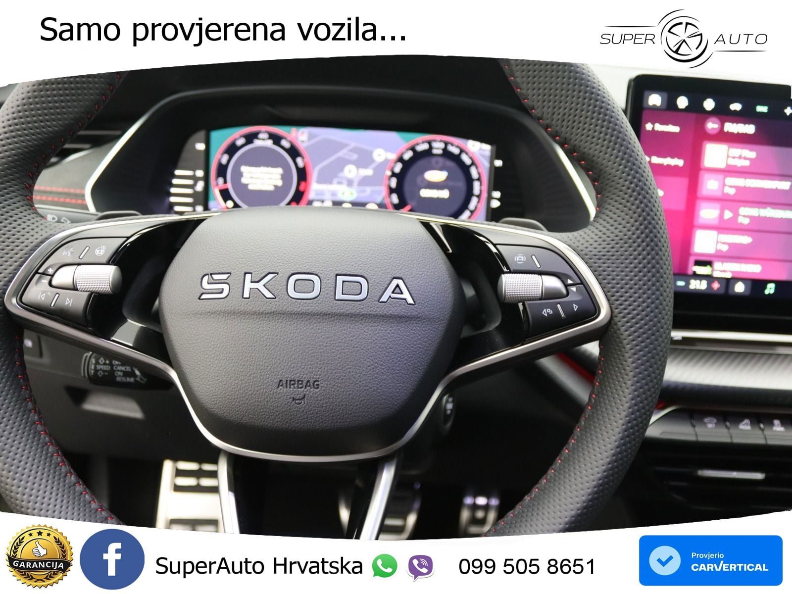Škoda Octavia Combi RS 2.0 TSI (265 KS) DSG MATRIX+GR SJED+KAM