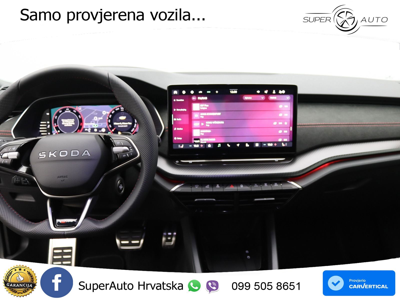 Škoda Octavia Combi RS 2.0 TSI (265 KS) DSG MATRIX+GR SJED+KAM