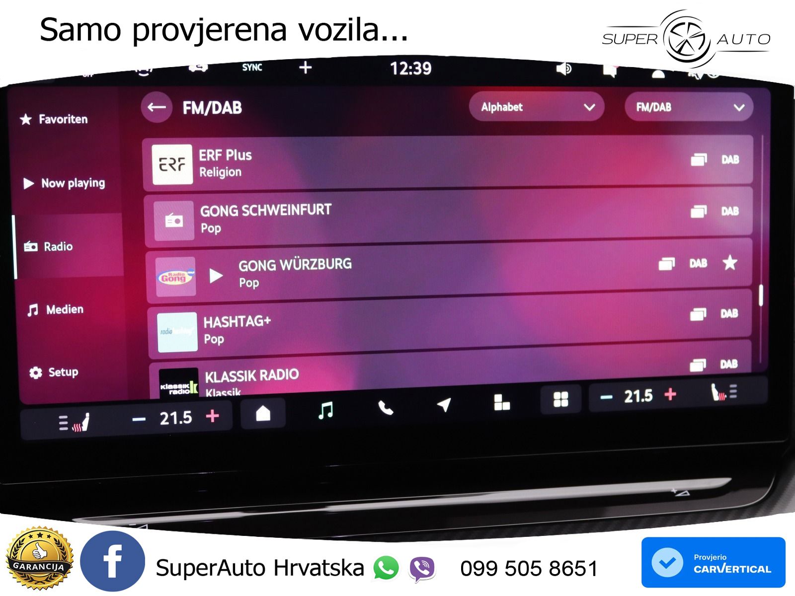 Škoda Octavia Combi RS 2.0 TSI (265 KS) DSG MATRIX+GR SJED+KAM