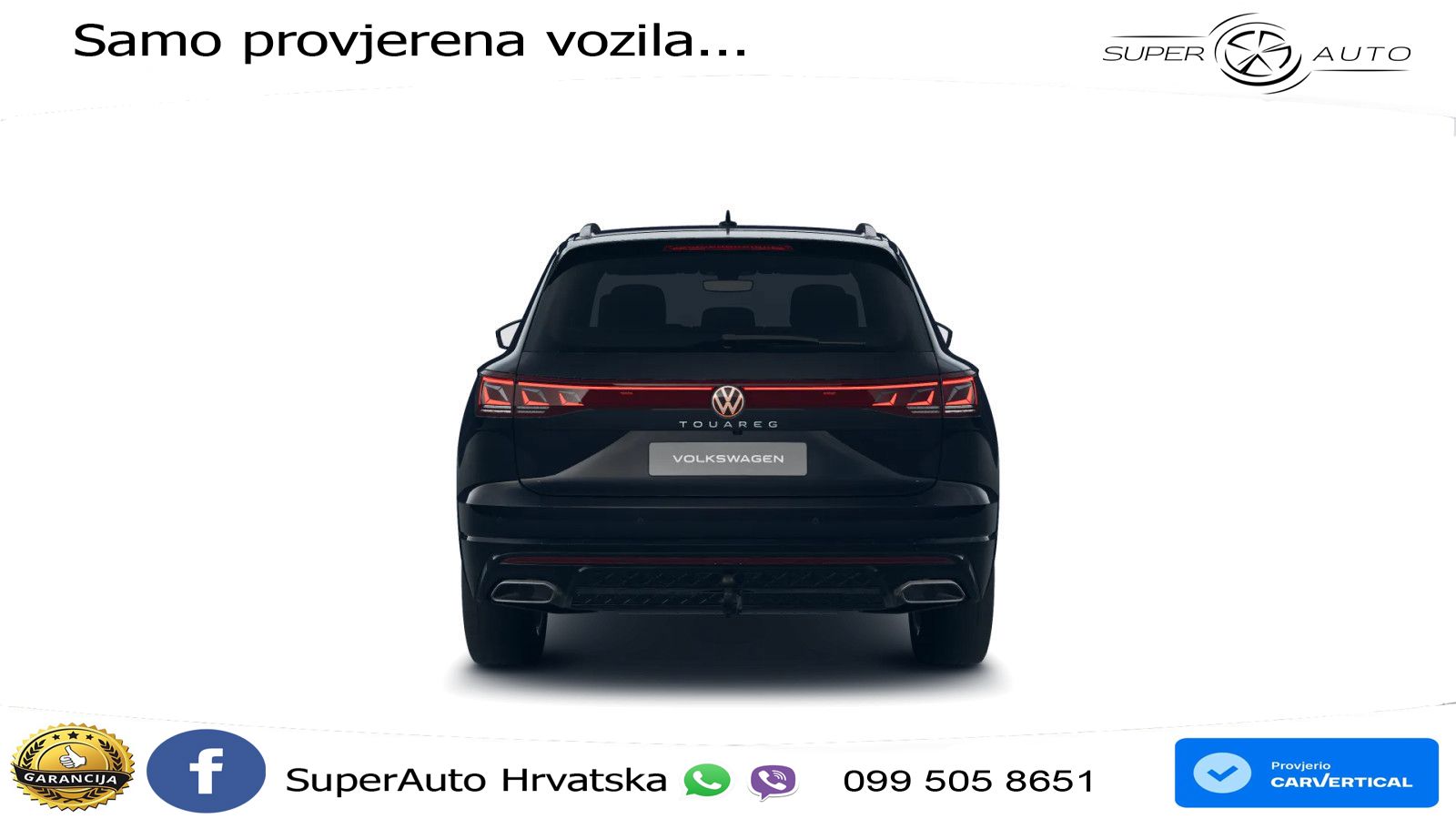 Volkswagen Touareg 3.0 V6 TDI (231 KS) 4MOTION Tiptronic ZRAČNI+ACC+4xGR SJED+KAM