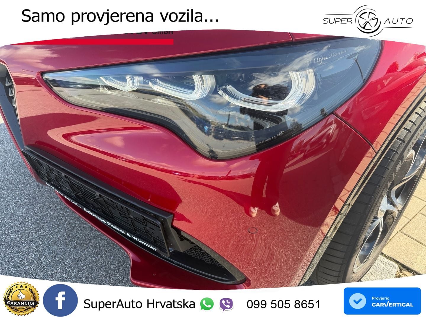 Alfa Romeo Stelvio 2.0 Turbo (280 KS) Q4 Automatic MATRIX+GR SJED+KAM