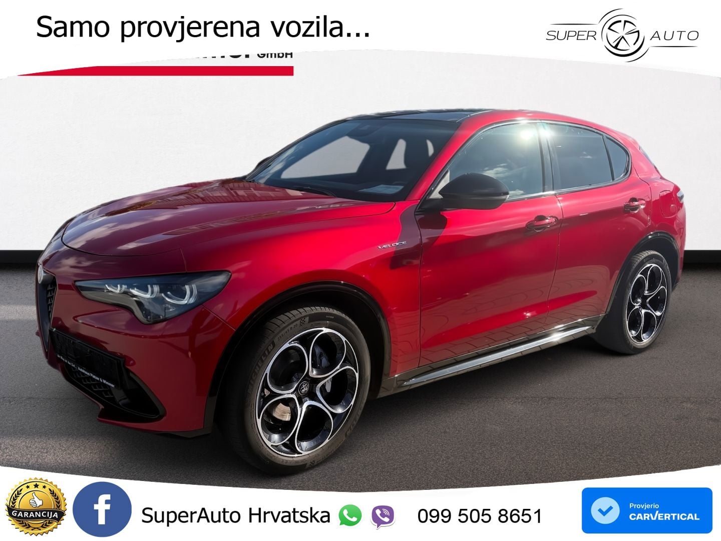 Alfa Romeo Stelvio 2.0 Turbo (280 KS) Q4 Automatic MATRIX+GR SJED+KAM