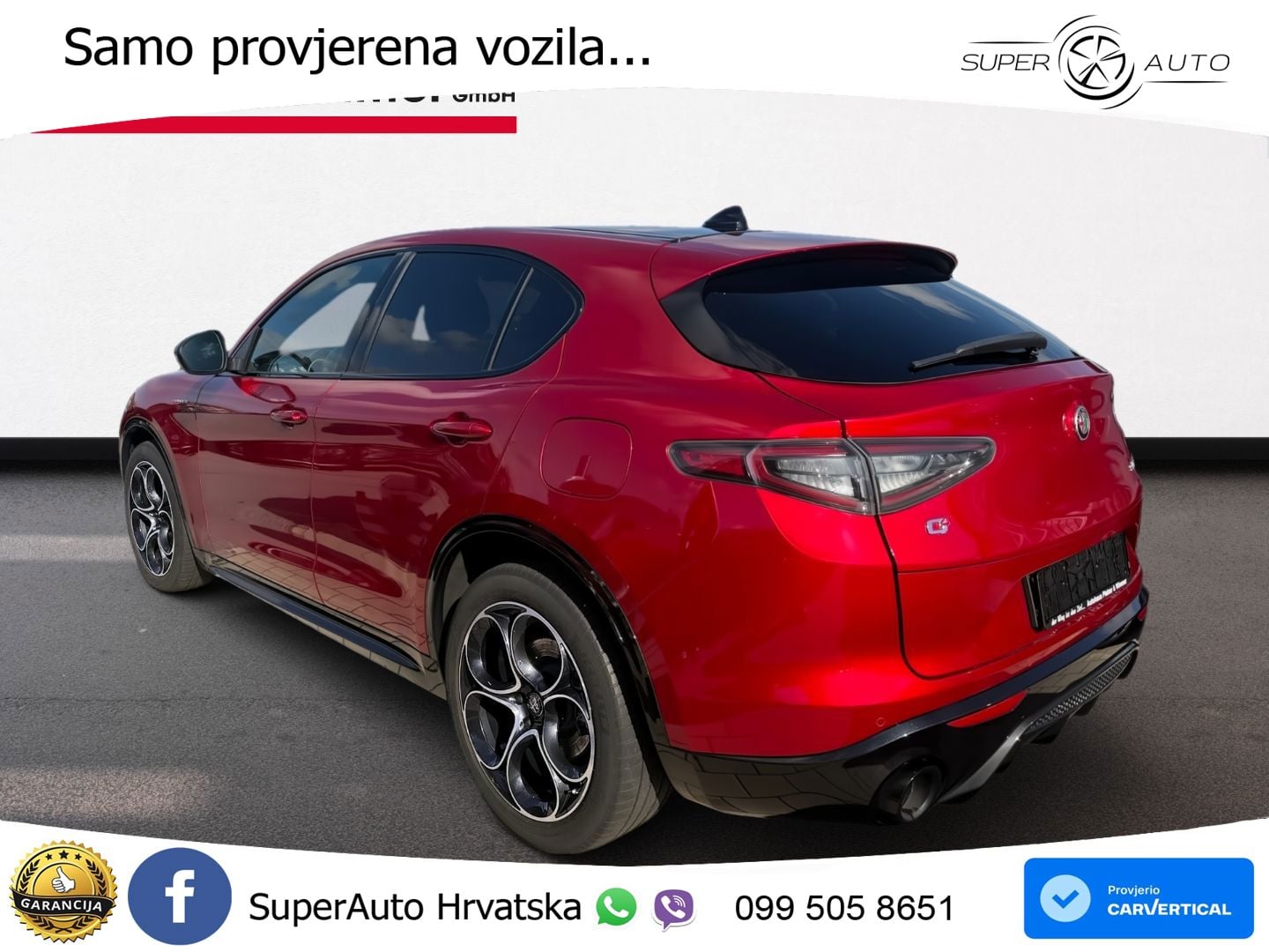 Alfa Romeo Stelvio 2.0 Turbo (280 KS) Q4 Automatic MATRIX+GR SJED+KAM