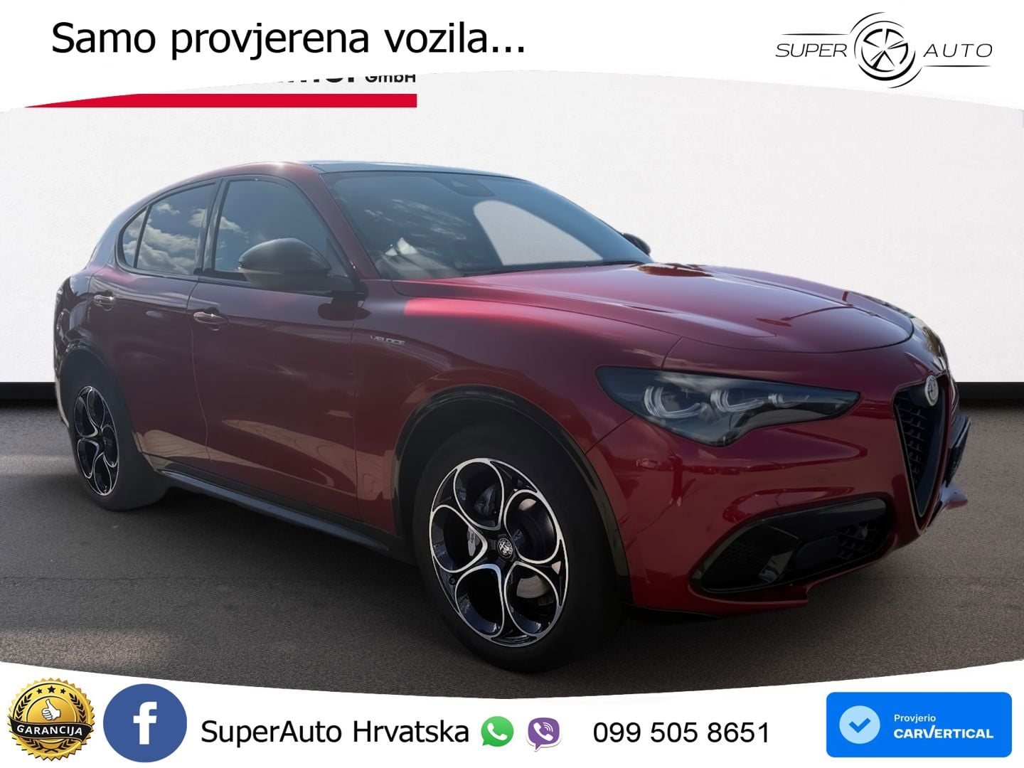 Alfa Romeo Stelvio 2.0 Turbo (280 KS) Q4 Automatic MATRIX+GR SJED+KAM