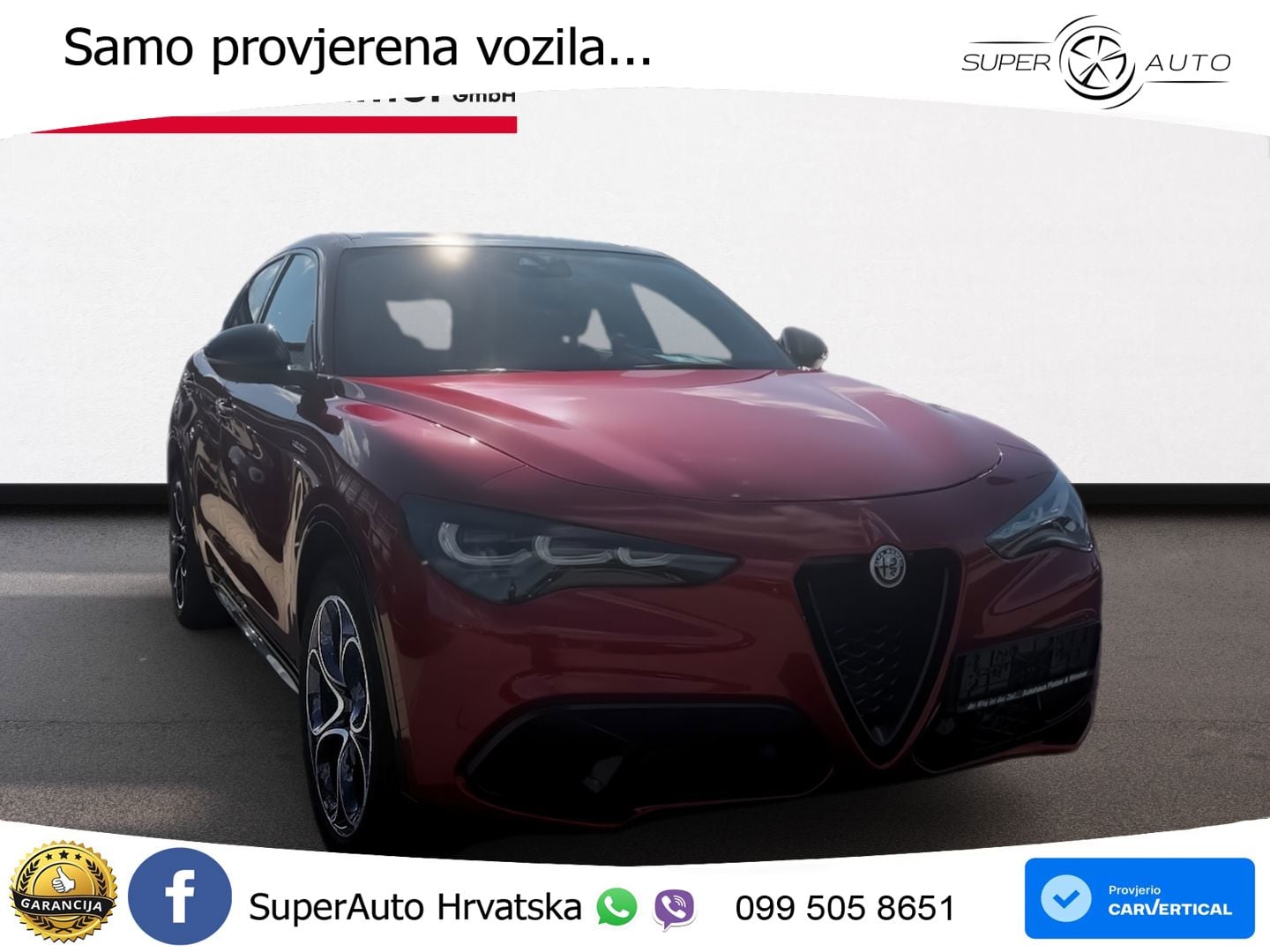 Alfa Romeo Stelvio 2.0 Turbo (280 KS) Q4 Automatic MATRIX+GR SJED+KAM