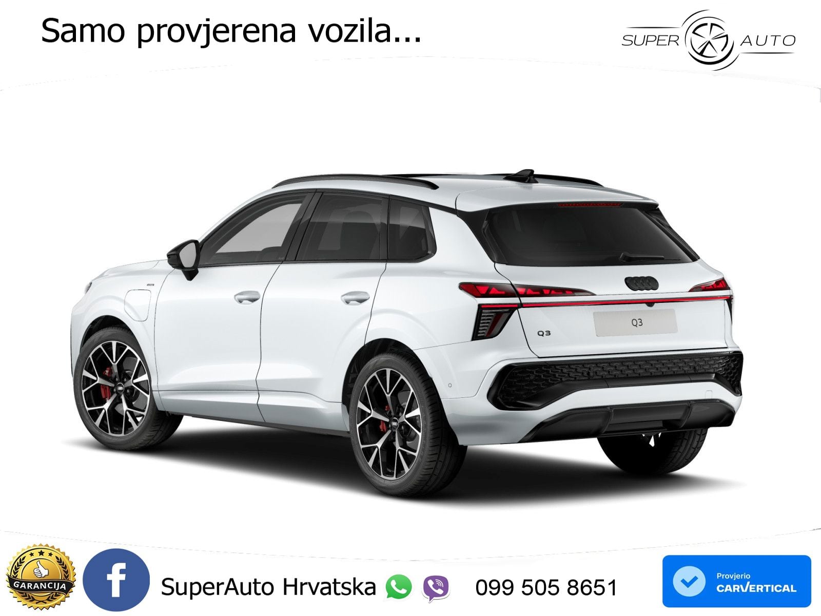 Audi Q3 1.5 TFSIe (272 KS) S tronic 2x S line MATRIX+GR SJED+KAM