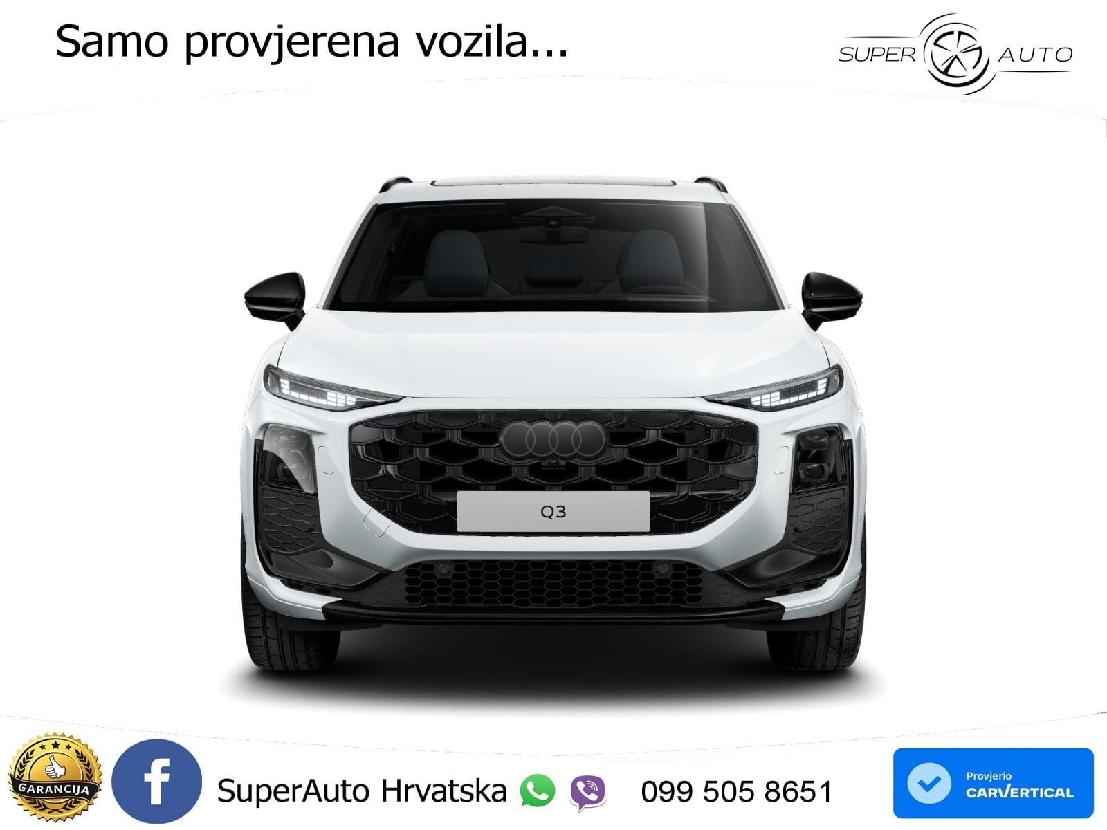 Audi Q3 1.5 TFSIe (272 KS) S tronic 2x S line MATRIX+GR SJED+KAM