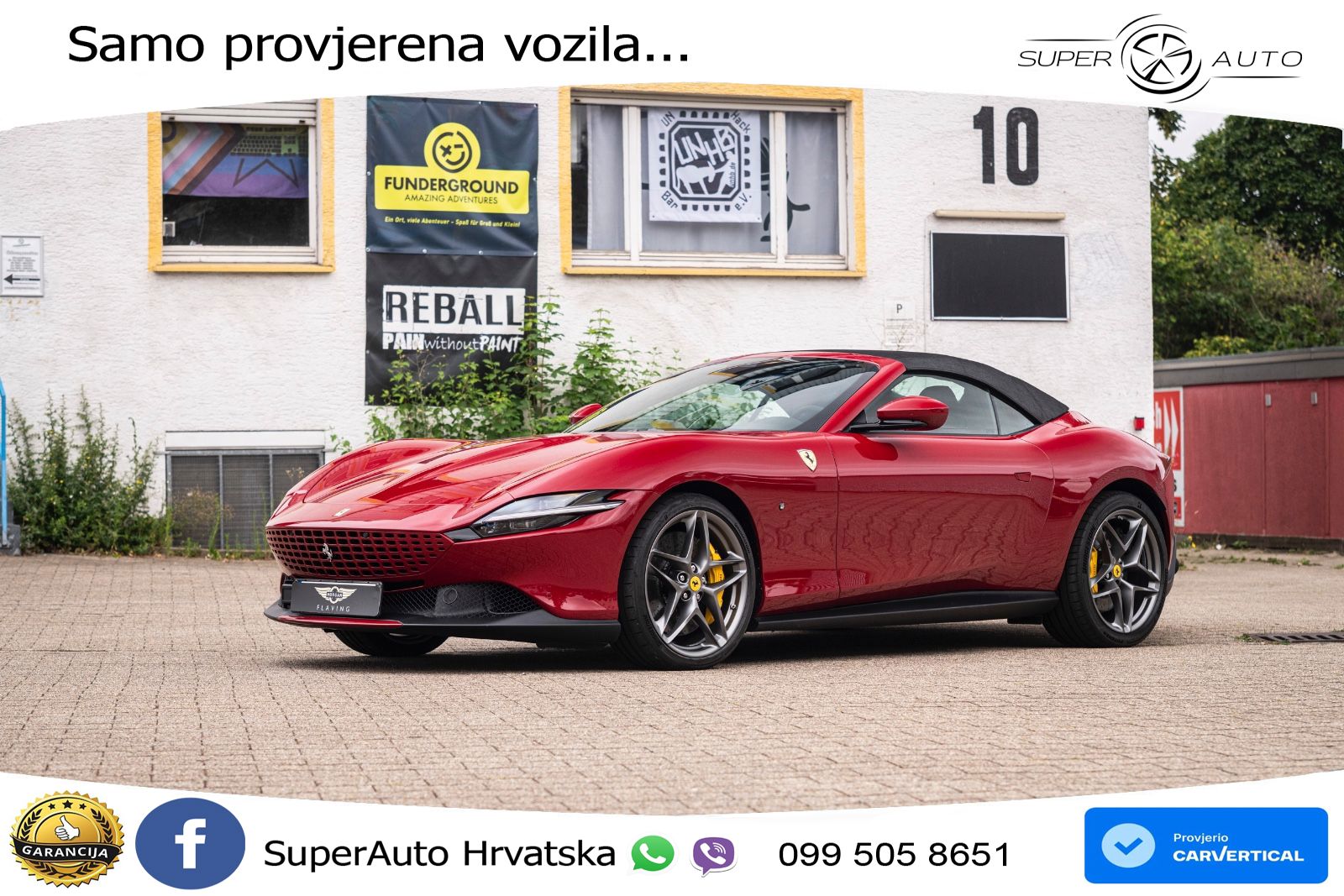 Ferrari Roma Spider 3.9 V8 (620 KS) F1 DCT