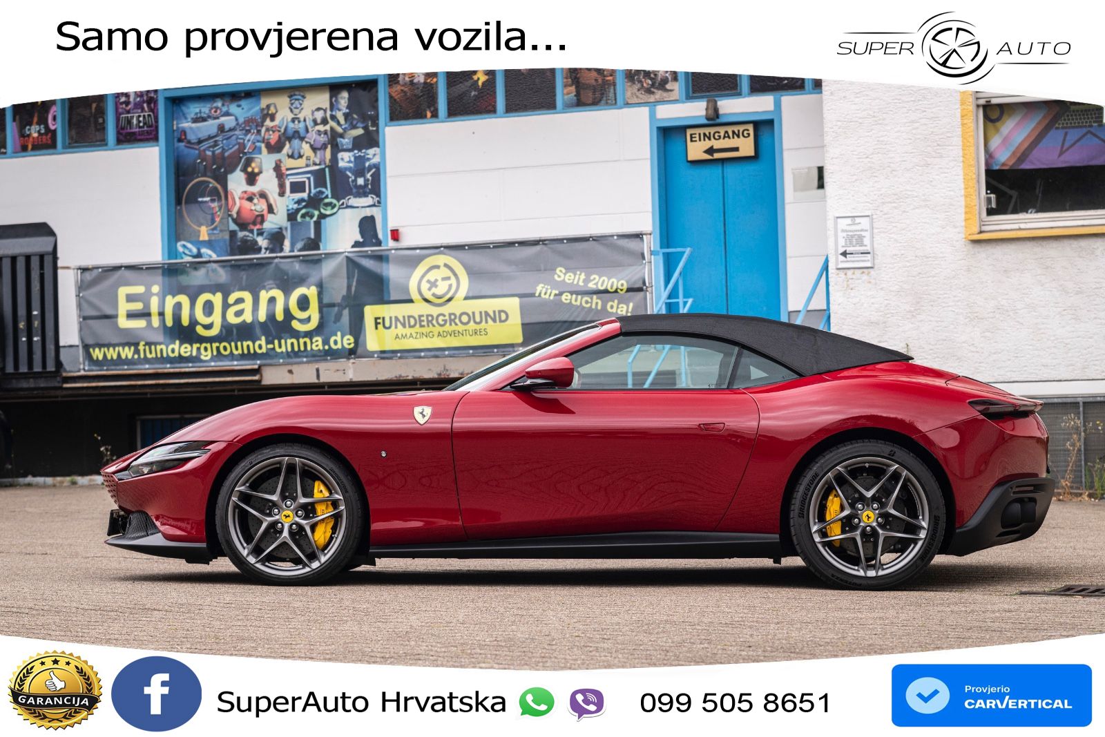 Ferrari Roma Spider 3.9 V8 (620 KS) F1 DCT