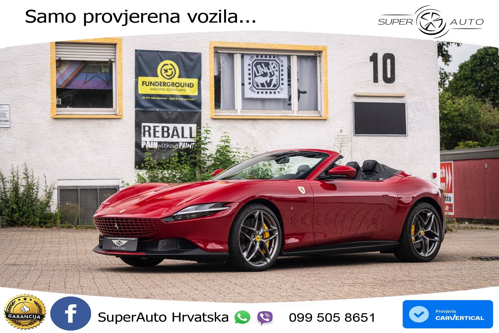 Ferrari Roma Spider 3.9 V8 (620 KS) F1 DCT