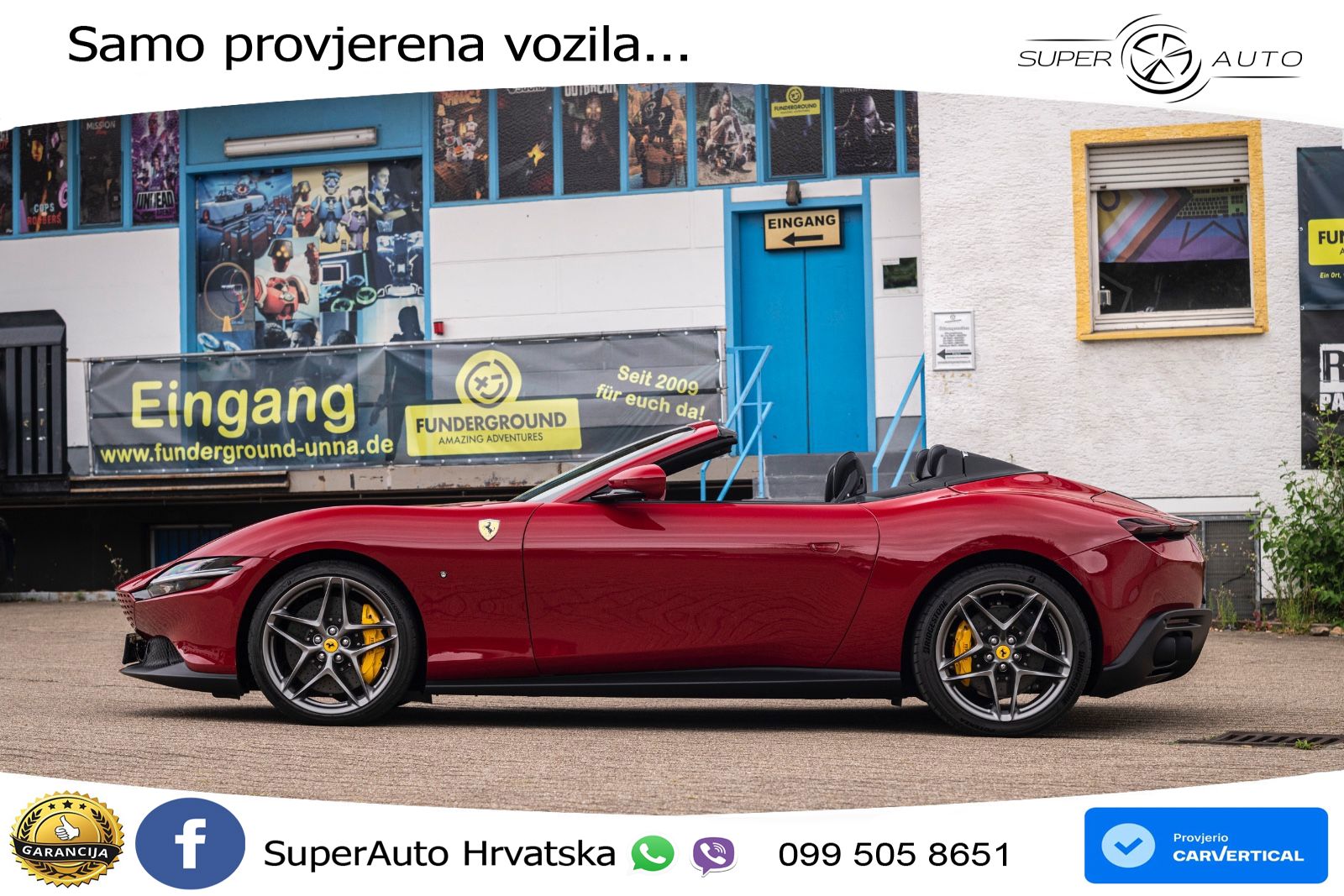 Ferrari Roma Spider 3.9 V8 (620 KS) F1 DCT