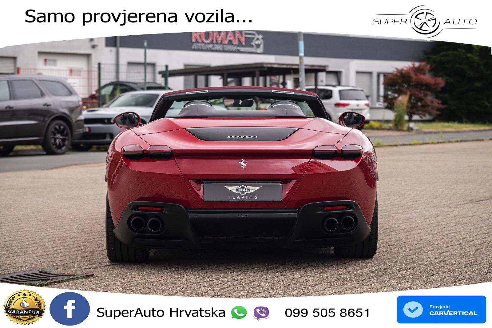 Ferrari Roma Spider 3.9 V8 (620 KS) F1 DCT