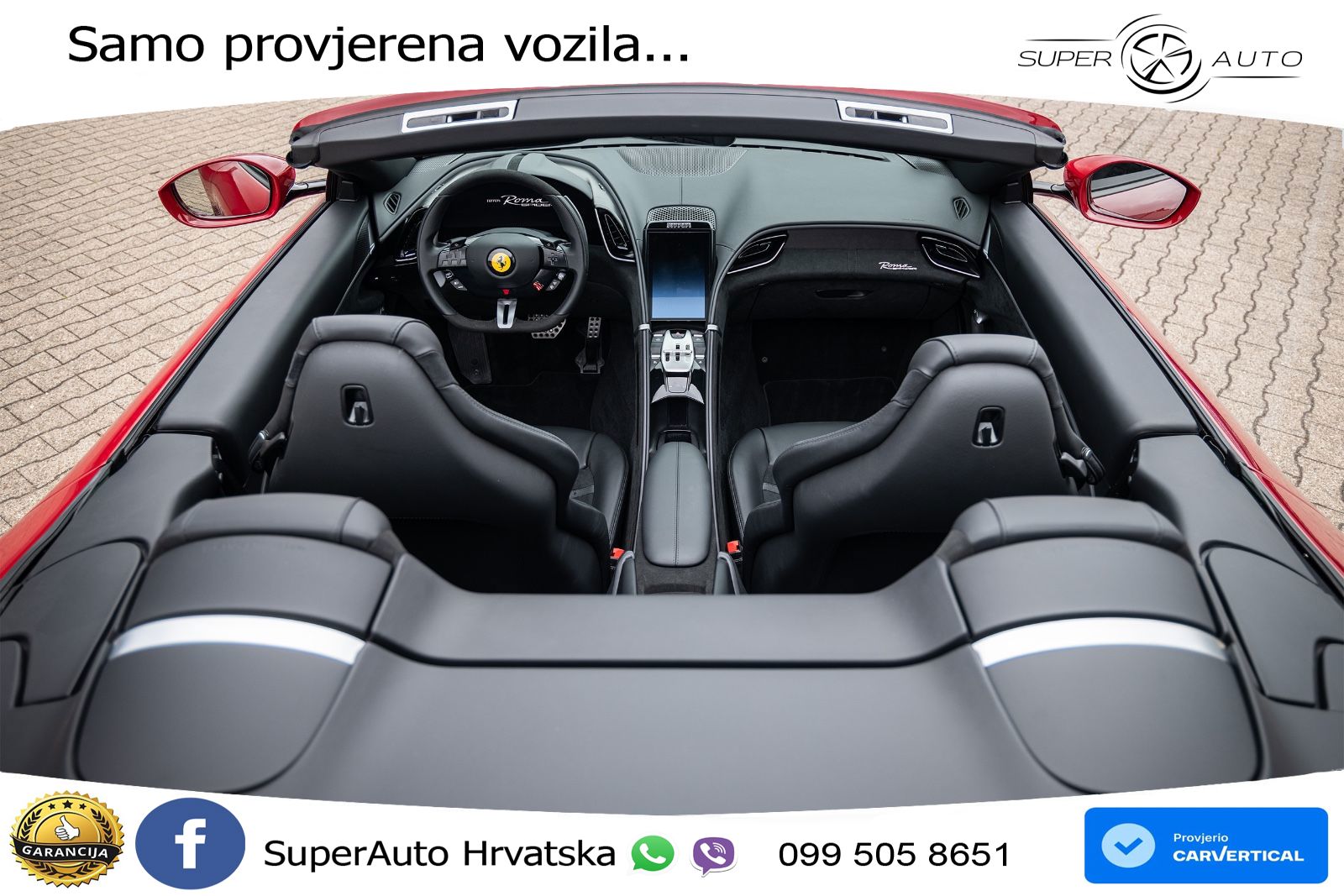 Ferrari Roma Spider 3.9 V8 (620 KS) F1 DCT