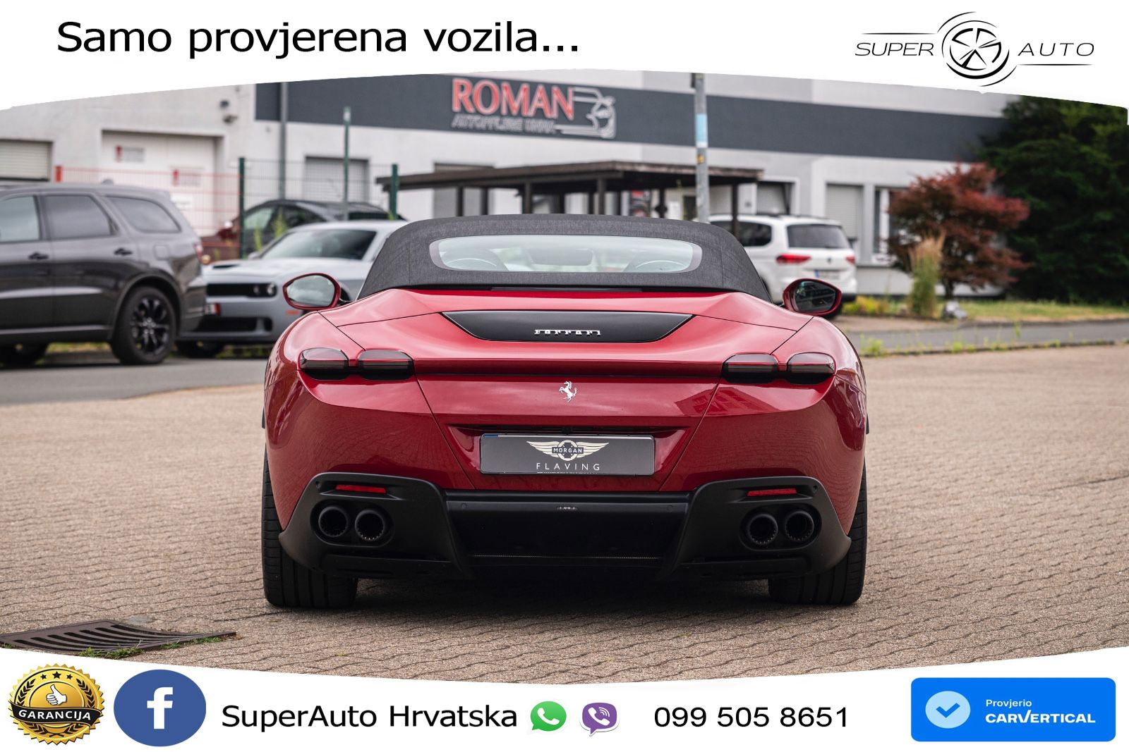 Ferrari Roma Spider 3.9 V8 (620 KS) F1 DCT