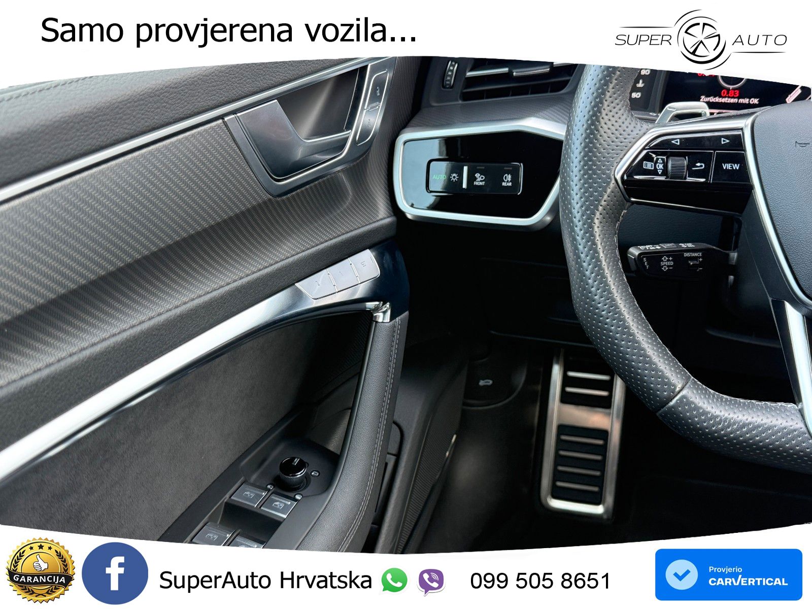 Audi RS6 Avant 4.0 TFSI V8 (600 KS) quattro Tiptronic ZRAČNI+ACC+GR SJED+KAM+PANO