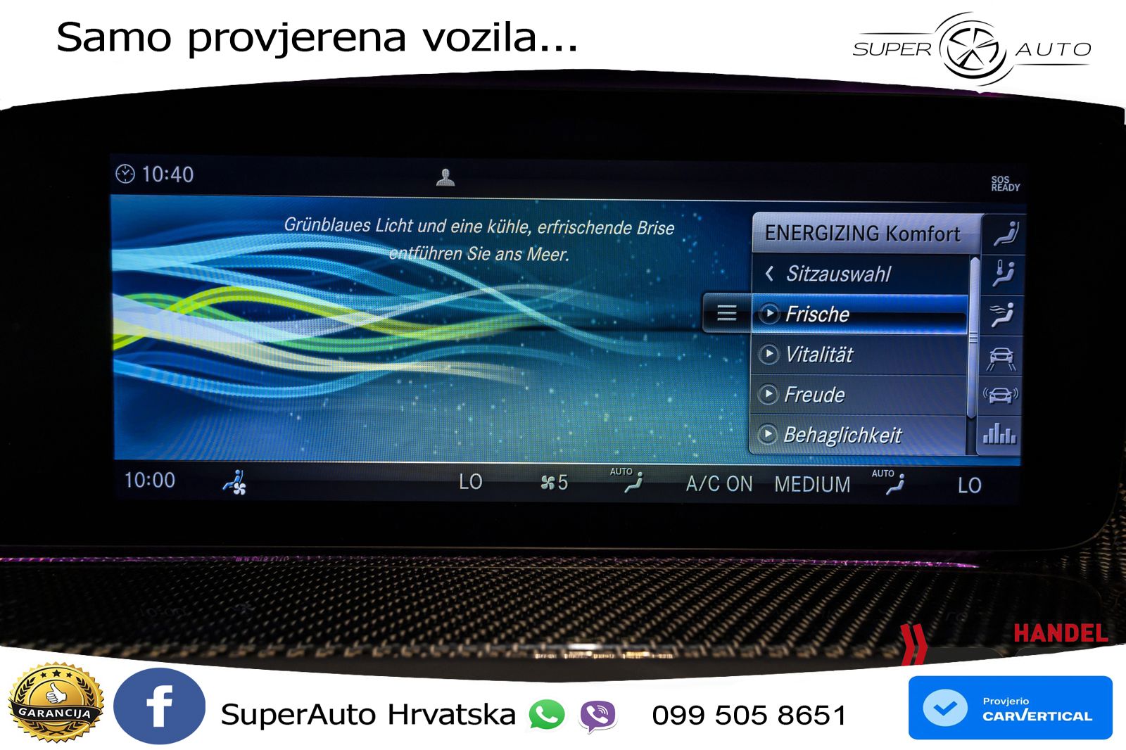 Mercedes AMG G 63 Long V8 (585 KS) 4MATIC 9G-TRONIC AMG SPEEDSHIFT PLUS ZRAČNI+ACC+4xGR SJED+360