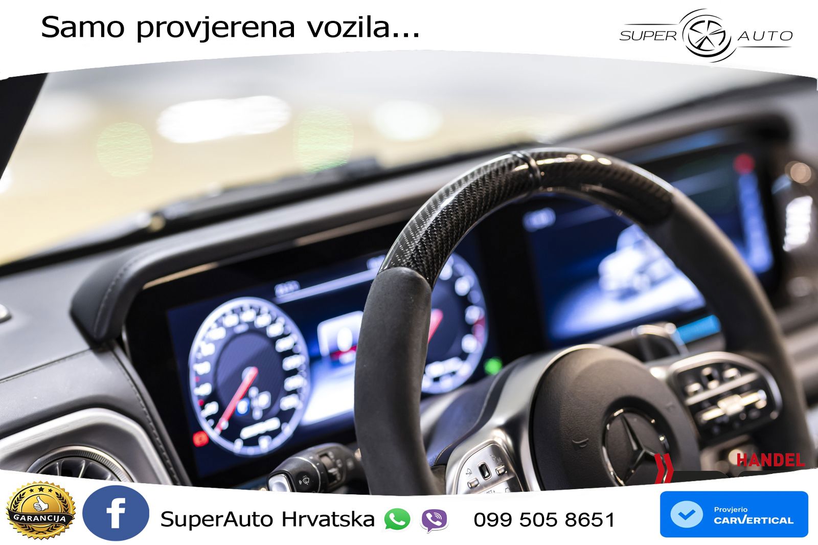 Mercedes AMG G 63 Long V8 (585 KS) 4MATIC 9G-TRONIC AMG SPEEDSHIFT PLUS ZRAČNI+ACC+4xGR SJED+360
