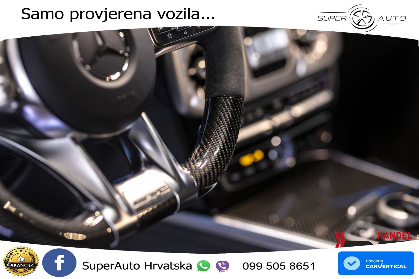 Mercedes AMG G 63 Long V8 (585 KS) 4MATIC 9G-TRONIC AMG SPEEDSHIFT PLUS ZRAČNI+ACC+4xGR SJED+360