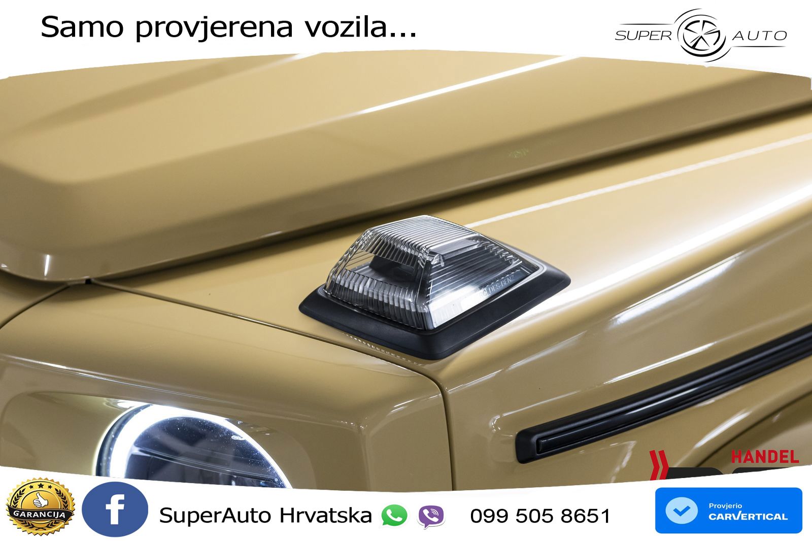 Mercedes AMG G 63 Long V8 (585 KS) 4MATIC 9G-TRONIC AMG SPEEDSHIFT PLUS ZRAČNI+ACC+4xGR SJED+360