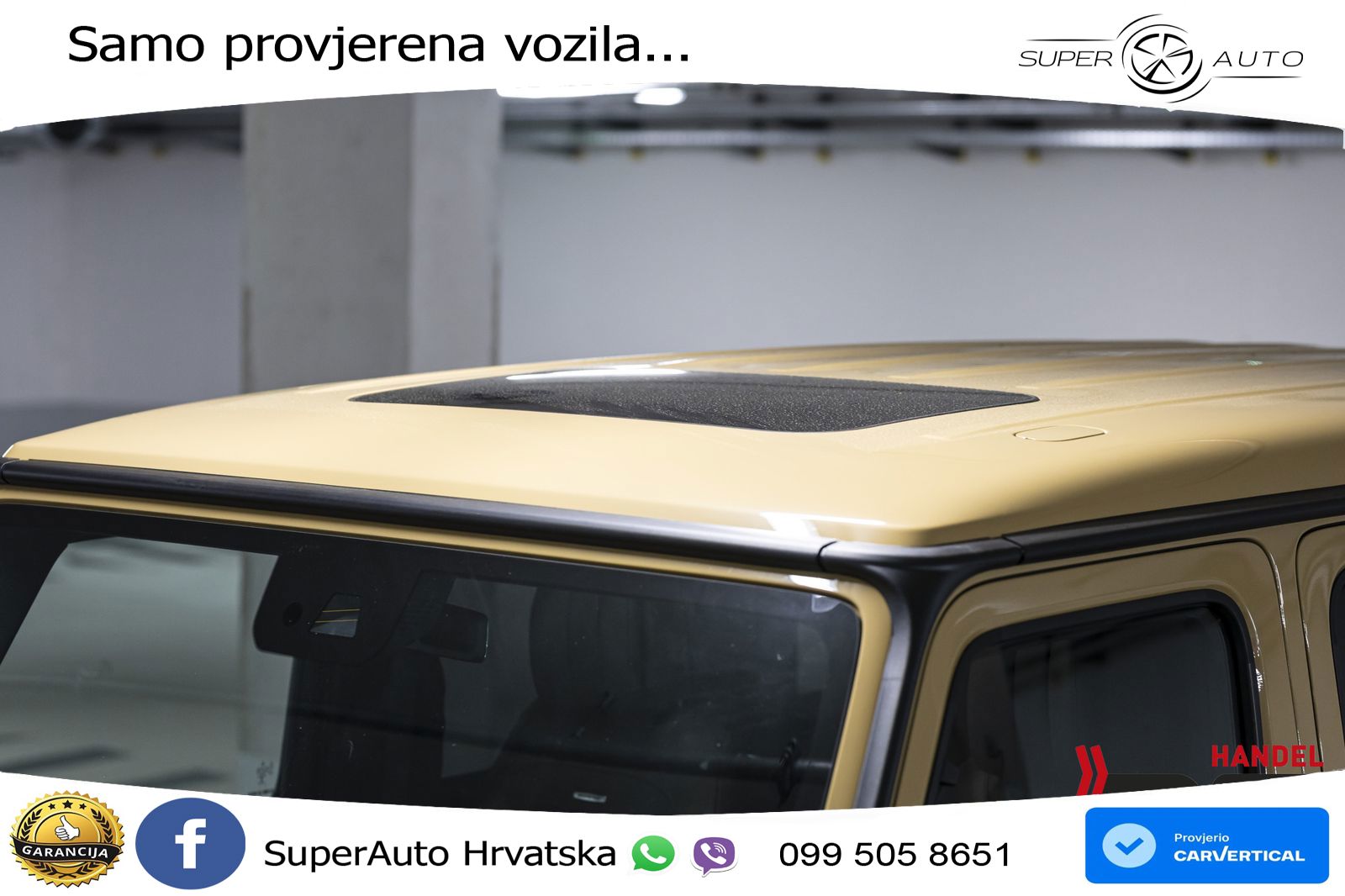Mercedes AMG G 63 Long V8 (585 KS) 4MATIC 9G-TRONIC AMG SPEEDSHIFT PLUS ZRAČNI+ACC+4xGR SJED+360