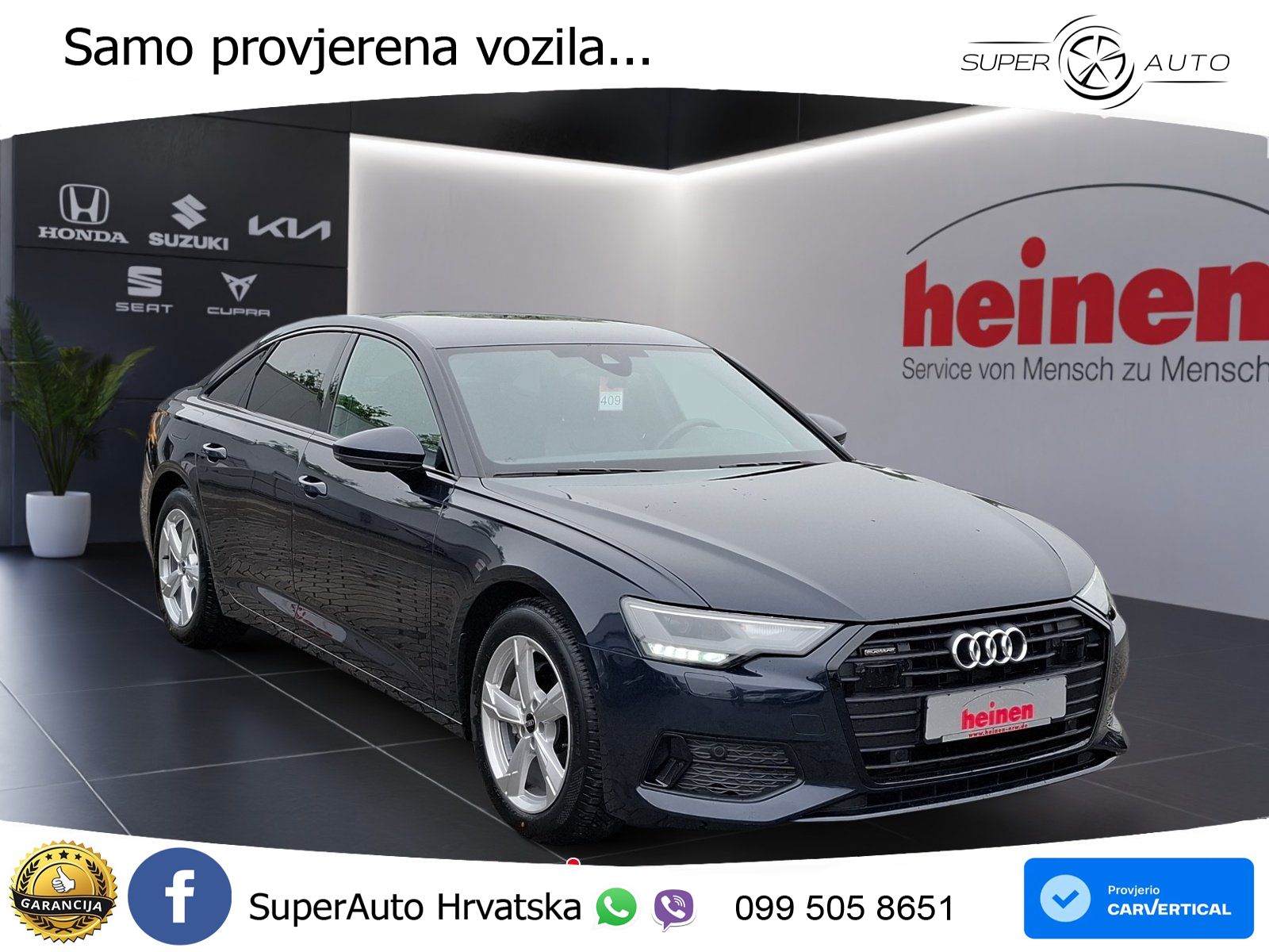Audi A6 40 TDI (204 KS) quattro ultra S tronic LED+GR SJED+ACC