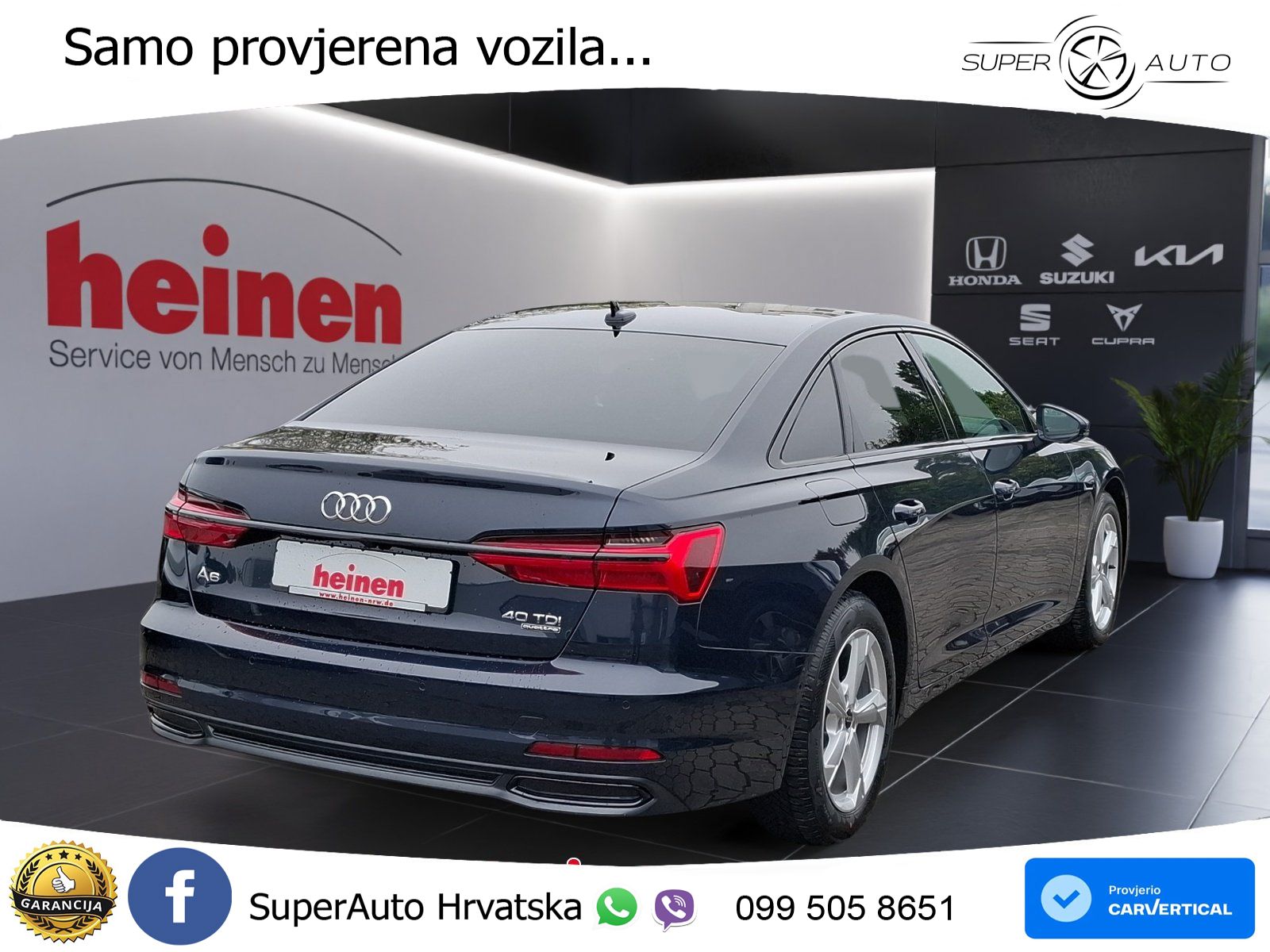 Audi A6 40 TDI (204 KS) quattro ultra S tronic LED+GR SJED+ACC