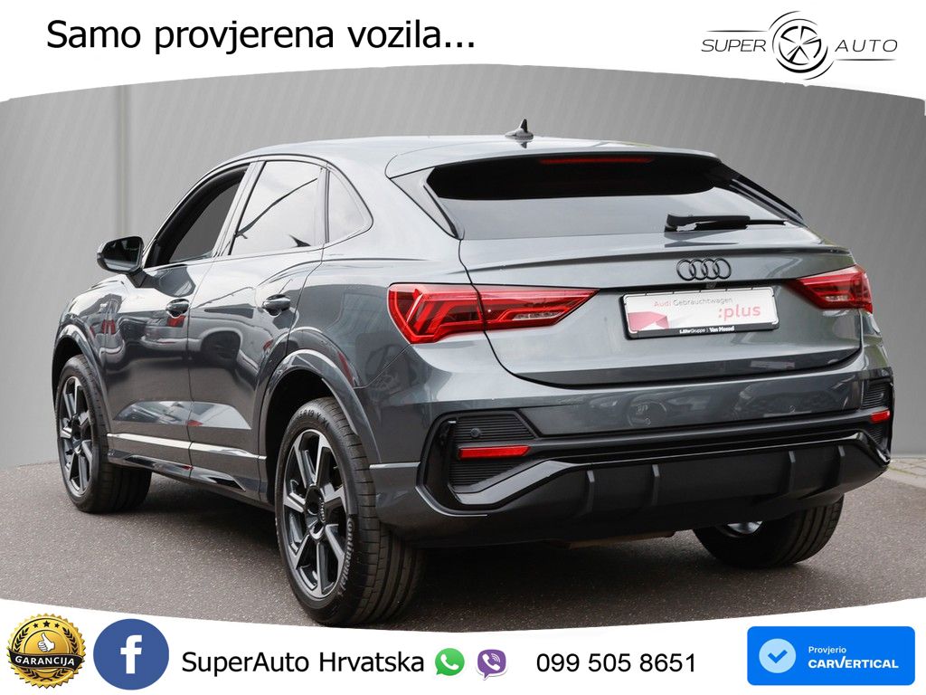 Audi Q3 Sportback 35 TDI (150 KS) S tronic S line