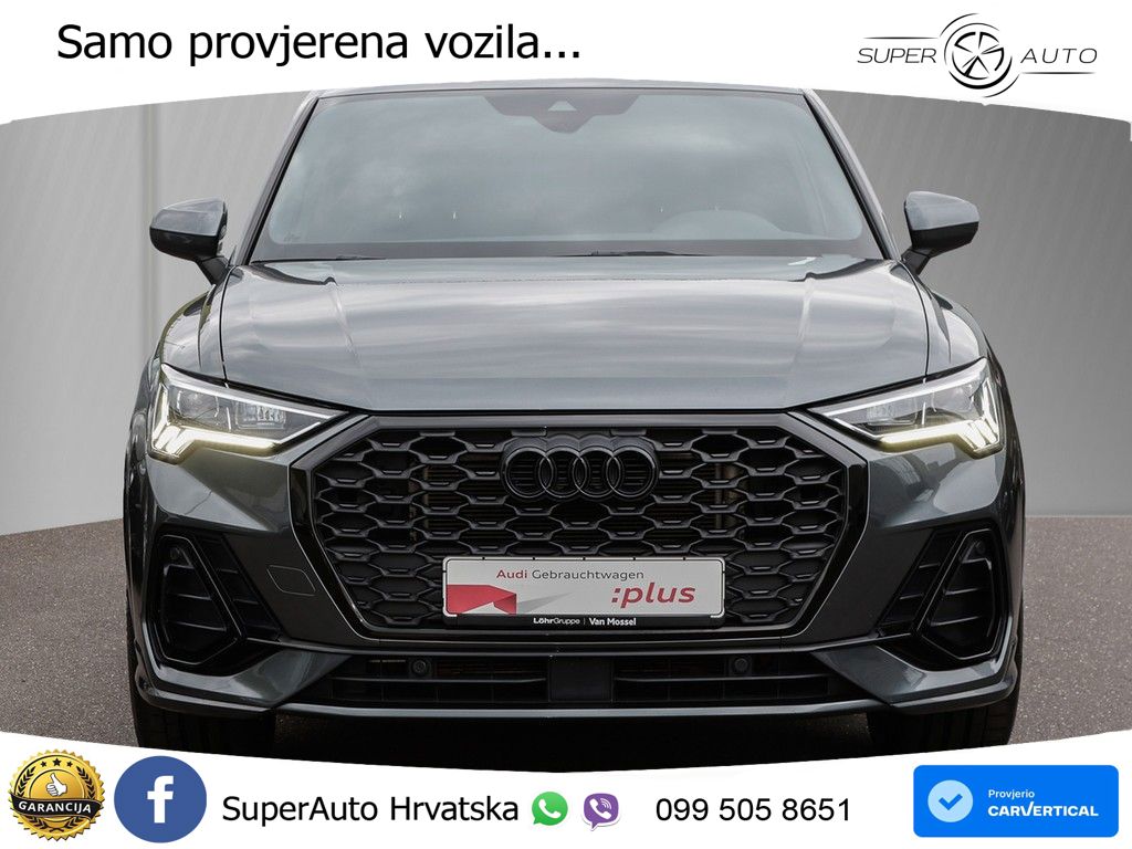 Audi Q3 Sportback 35 TDI (150 KS) S tronic S line
