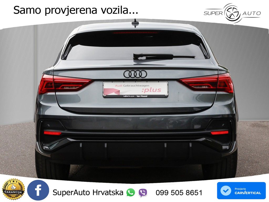 Audi Q3 Sportback 35 TDI (150 KS) S tronic S line