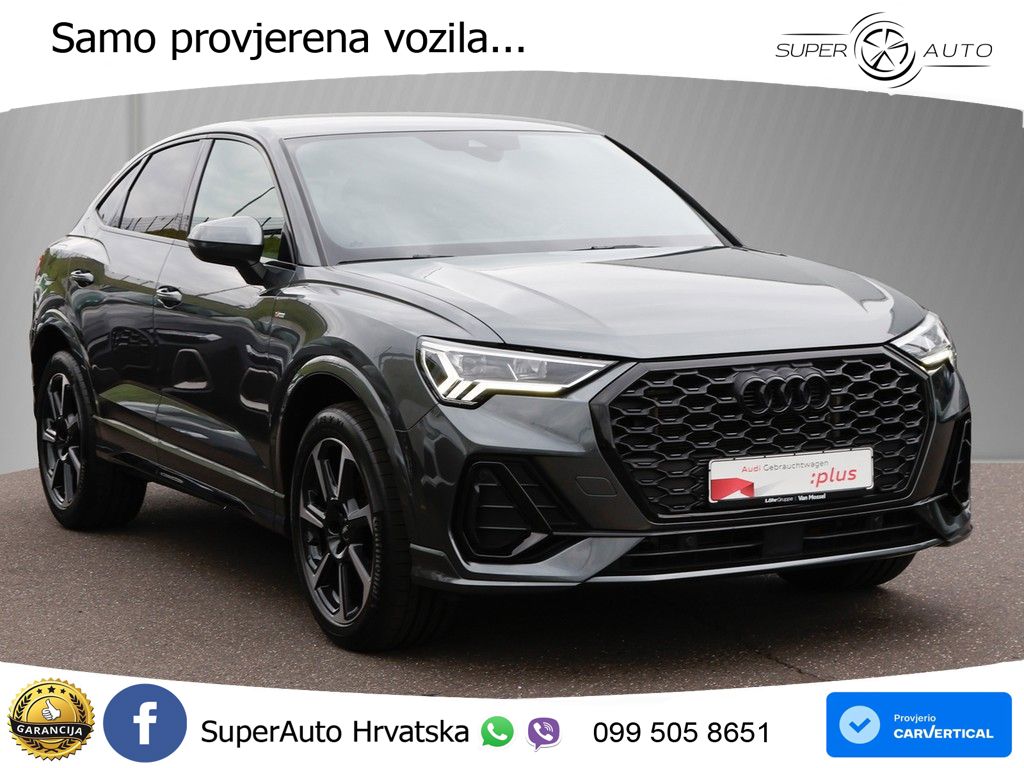 Audi Q3 Sportback 35 TDI (150 KS) S tronic S line