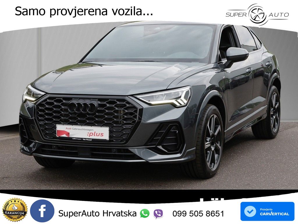Audi Q3 Sportback 35 TDI (150 KS) S tronic S line