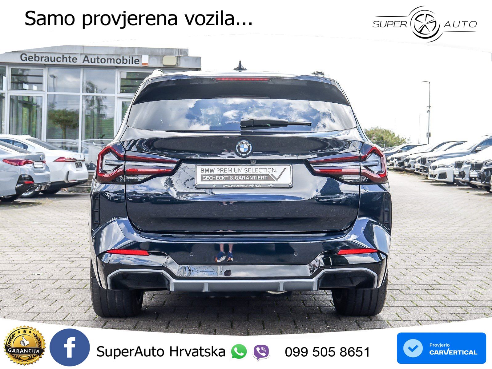 BMW iX3 80 kWh (286 KS) M Sport LED+GR SJED+ACC