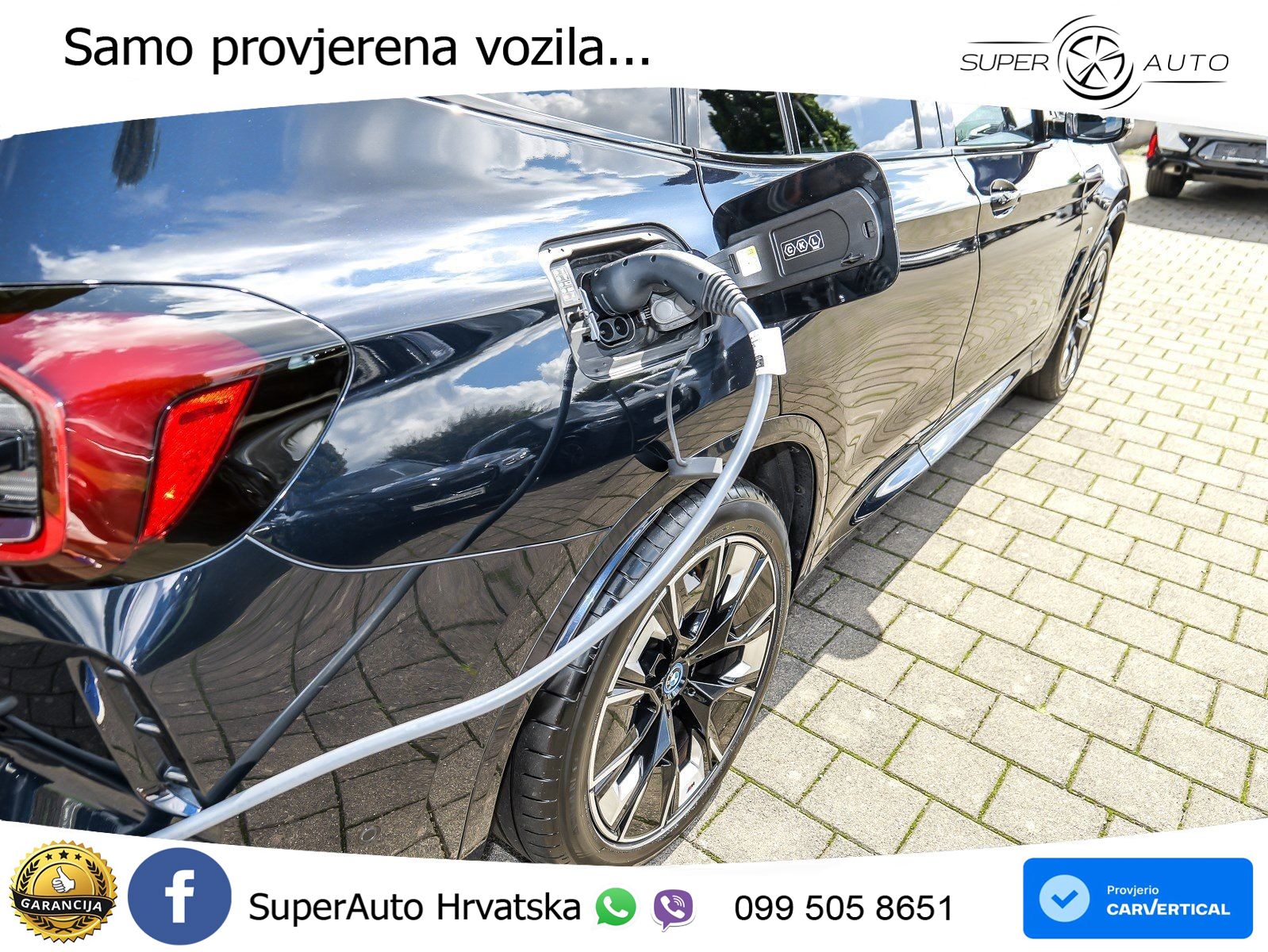 BMW iX3 80 kWh (286 KS) M Sport LED+GR SJED+ACC