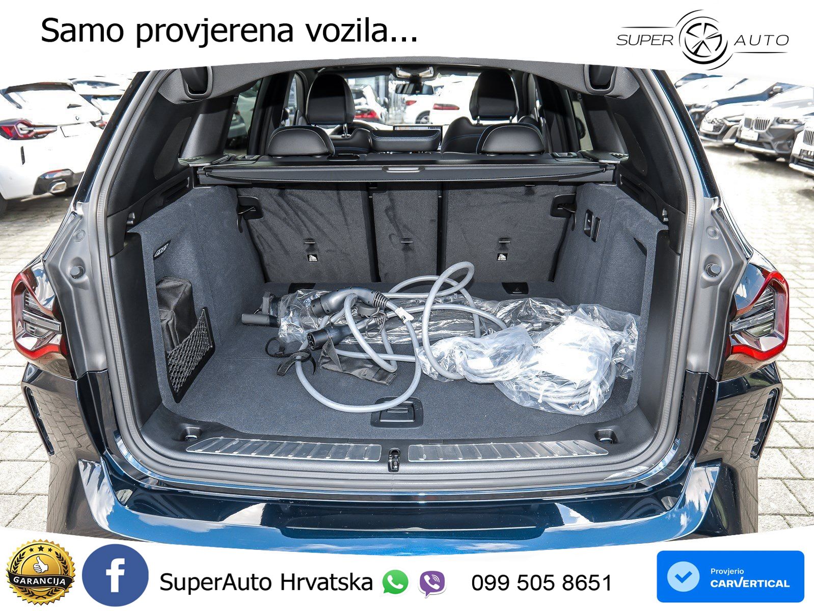BMW iX3 80 kWh (286 KS) M Sport LED+GR SJED+ACC