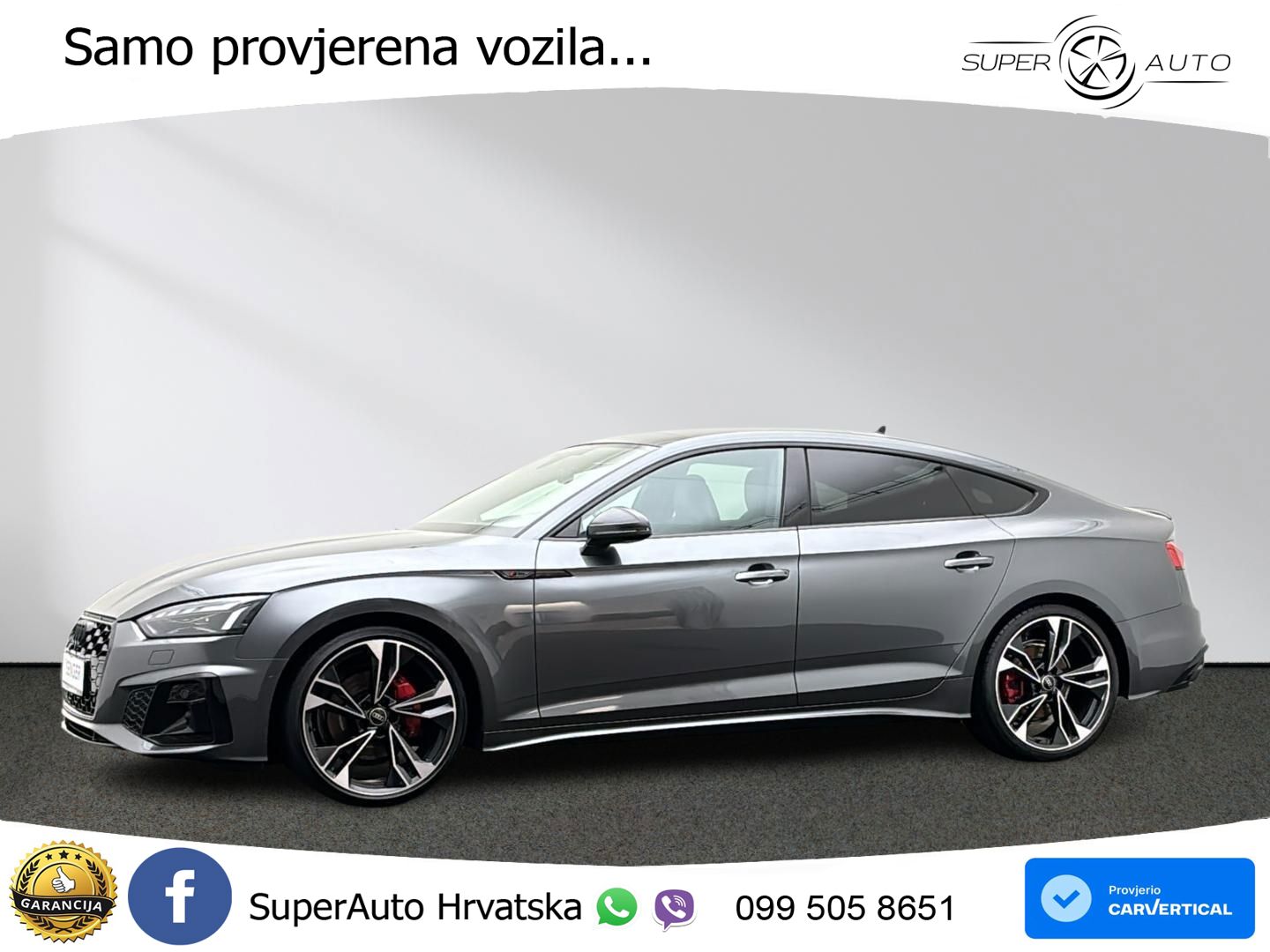 Audi A5 Sportback 40 TDI (204 KS) quattro S tronic S line ACC+HEAD+GR SJED+360+PANO