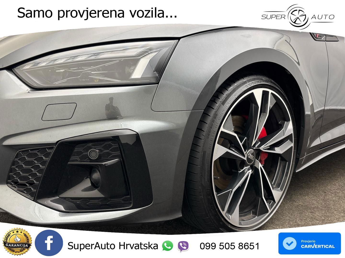 Audi A5 Sportback 40 TDI (204 KS) quattro S tronic S line ACC+HEAD+GR SJED+360+PANO