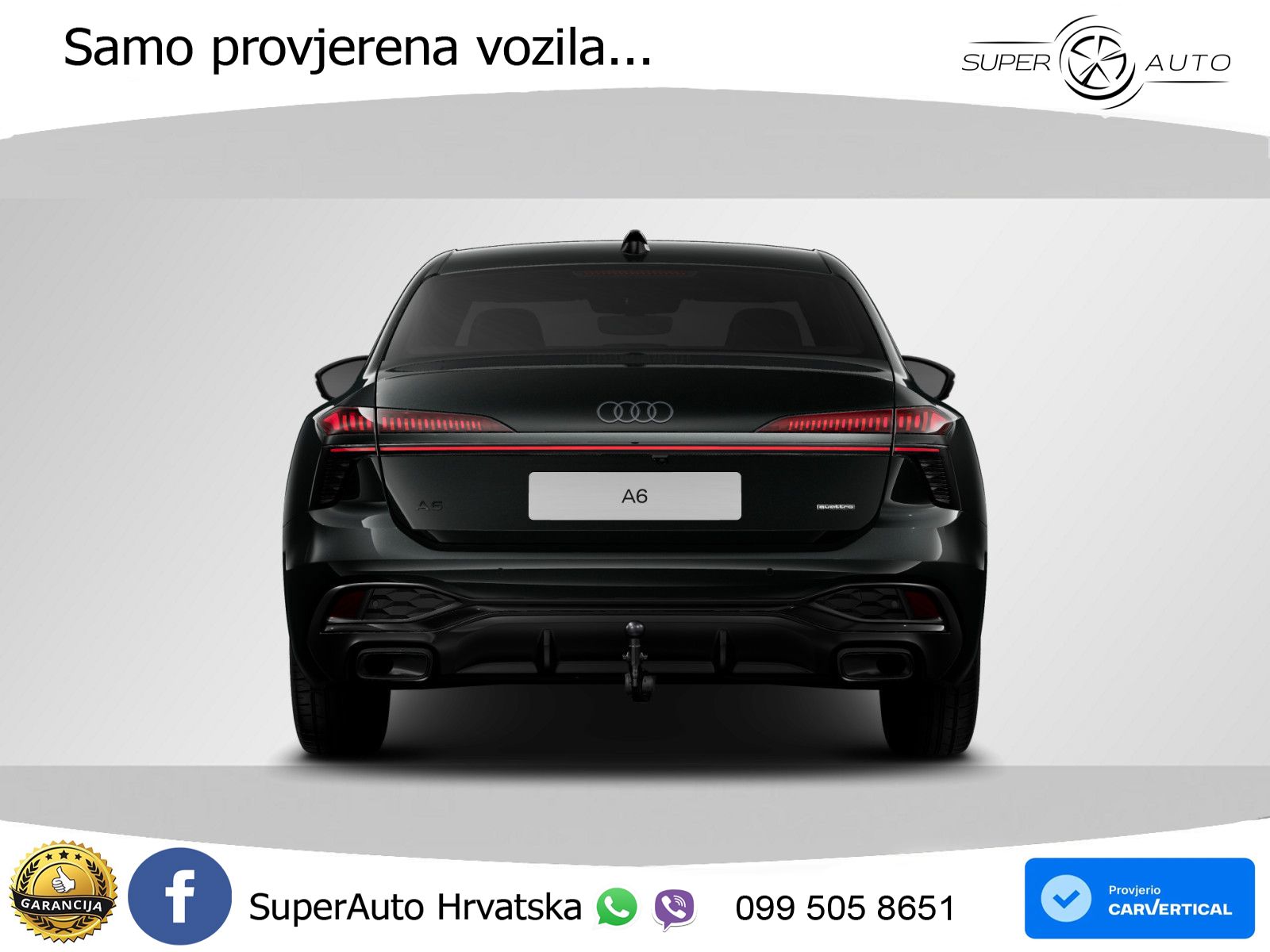 Audi A6 3.0 TFSI V6 (367 KS) quattro S tronic S line LED+GR SJED+ACC