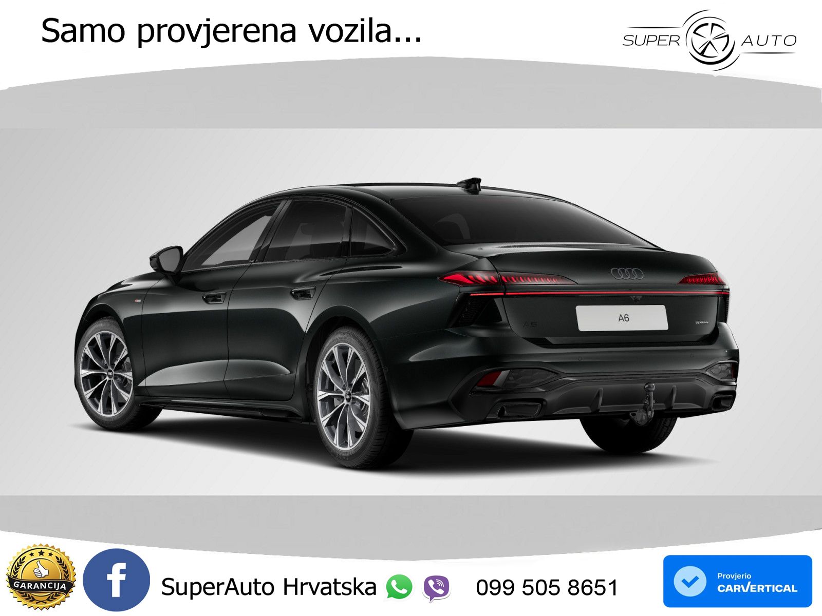 Audi A6 3.0 TFSI V6 (367 KS) quattro S tronic S line LED+GR SJED+ACC