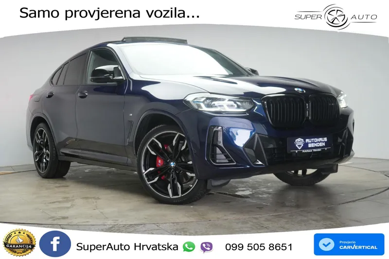 BMW X4 M40d (340 KS) xDrive Steptronic M Sport ACC+HEAD+4xGR SJED+360+PANO