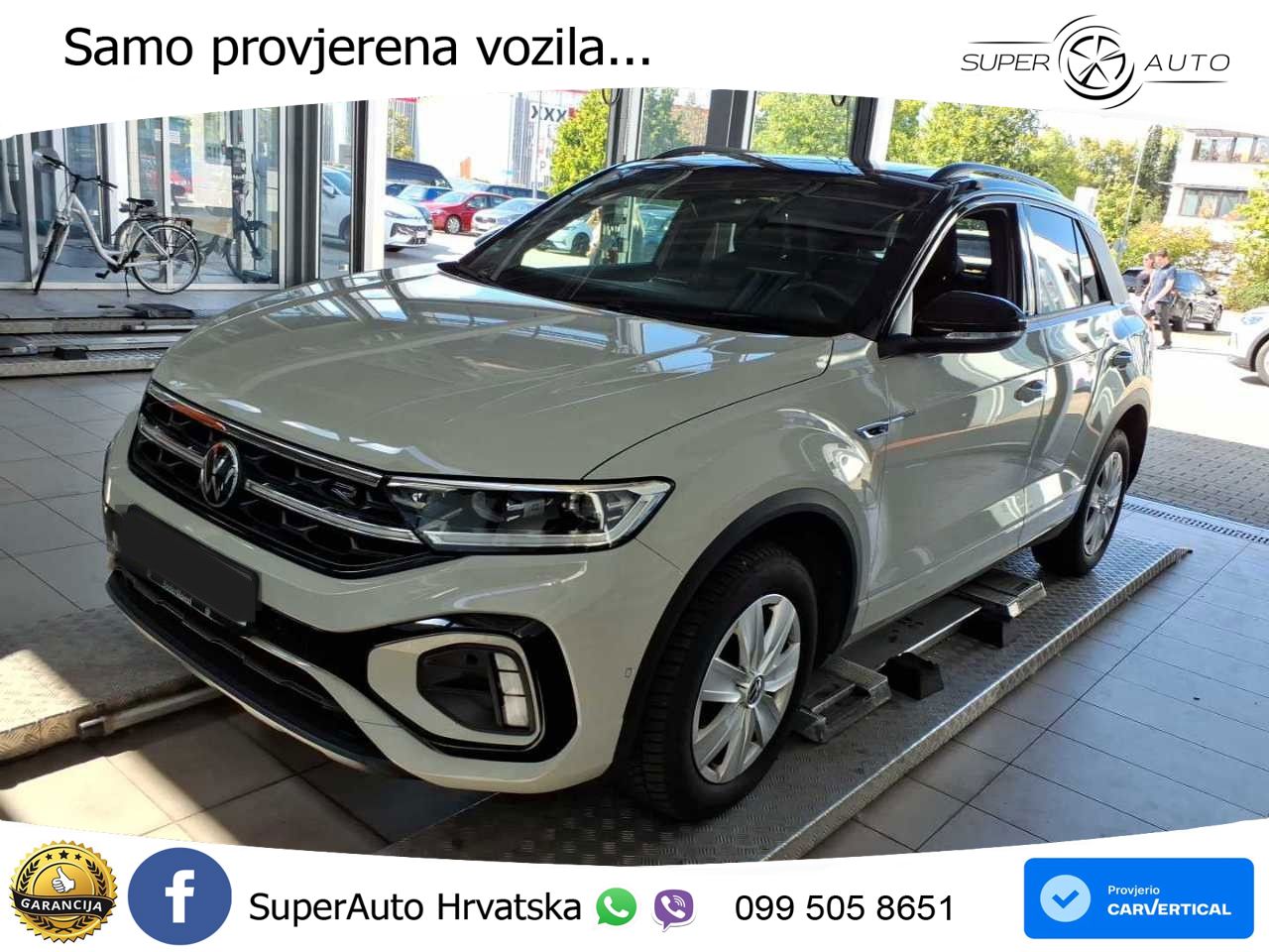 Volkswagen T-Roc 2.0 TSI (190 KS) 4M DSG LED+GR SJED+ACC