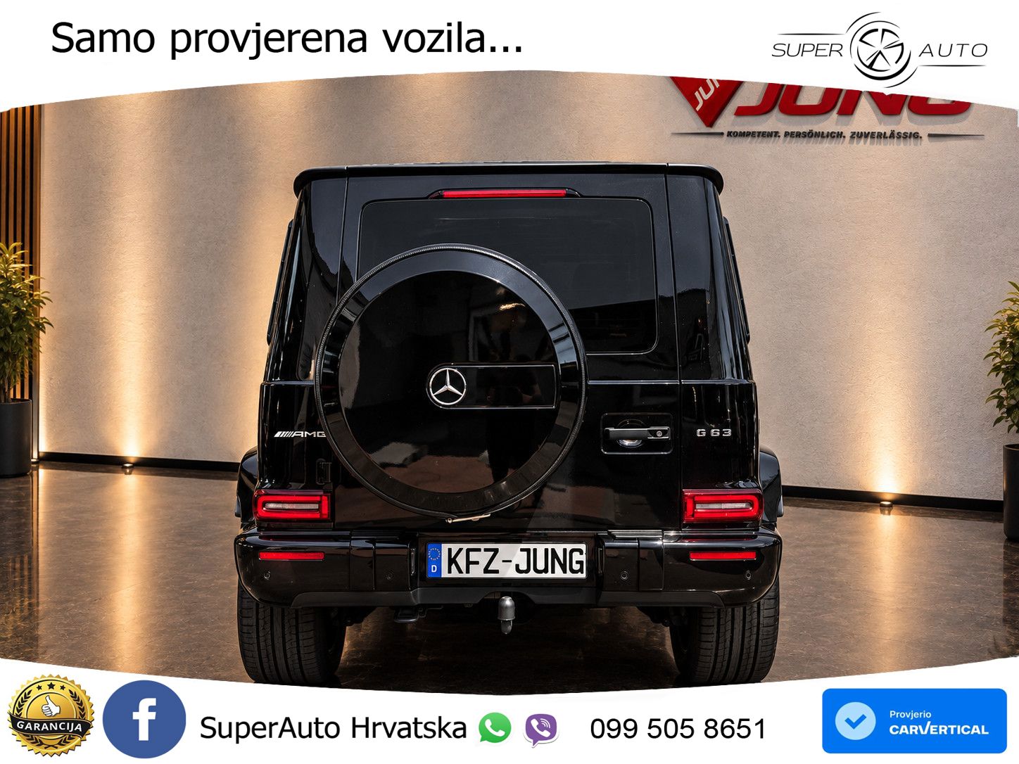 Mercedes AMG G 63 Long V8 (585 KS) 4MATIC 9G-TRONIC AMG SPEEDSHIFT PLUS LED+GR SJED+ACC